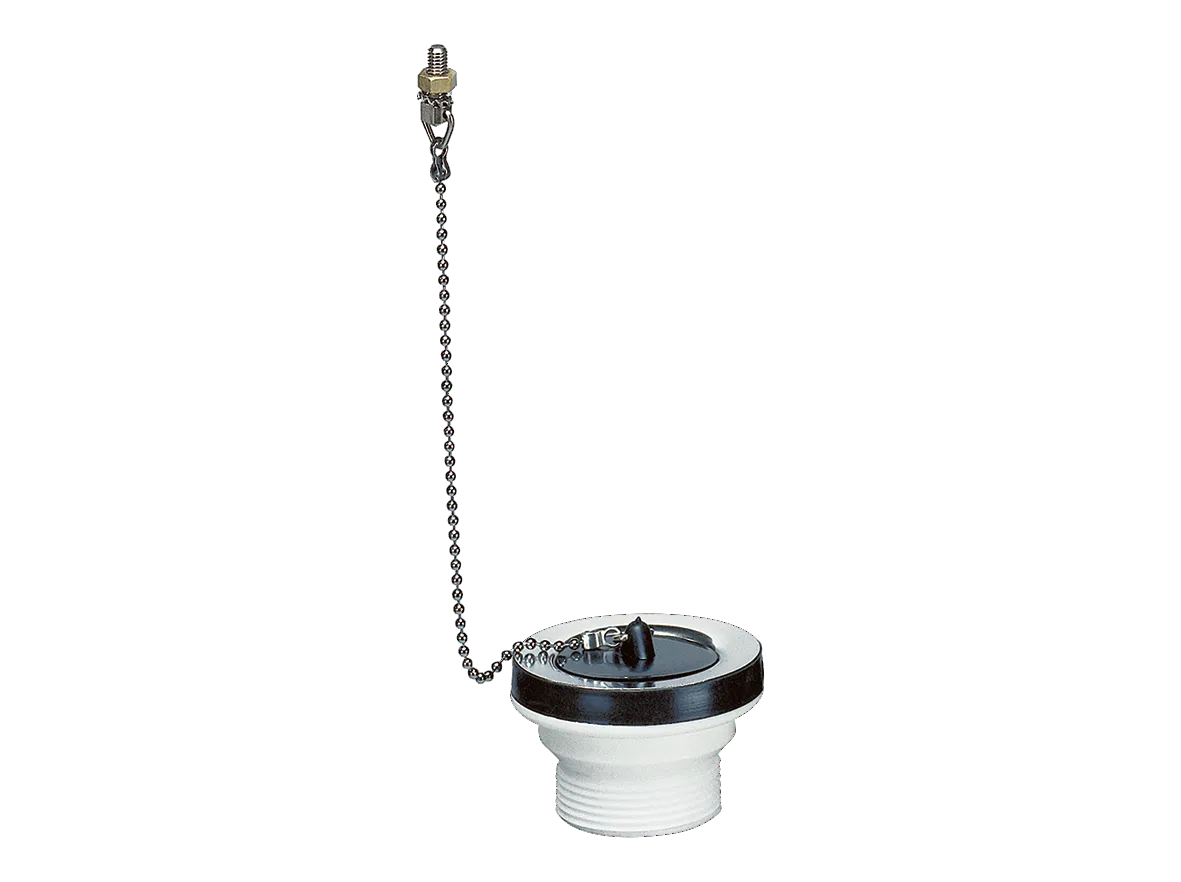 Stopfenventil 014, Kelch d: 70mm, mit Kette, 1 1/2″