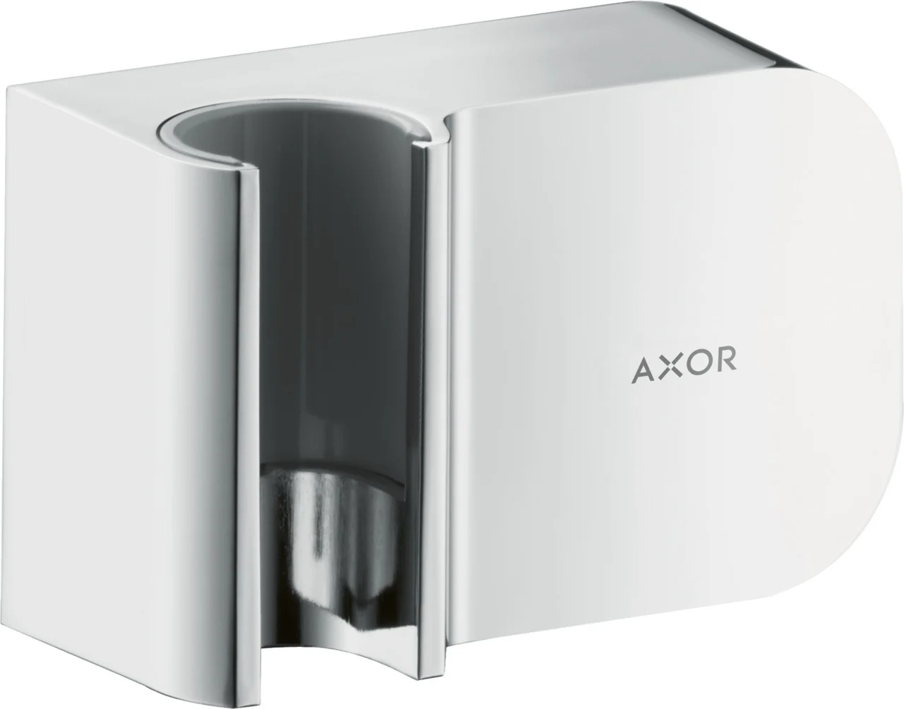 Hansgrohe AXOR One Brausenhalter Porter chrom, Metall, Rückflussverhinderer, Anschluss G 1/2