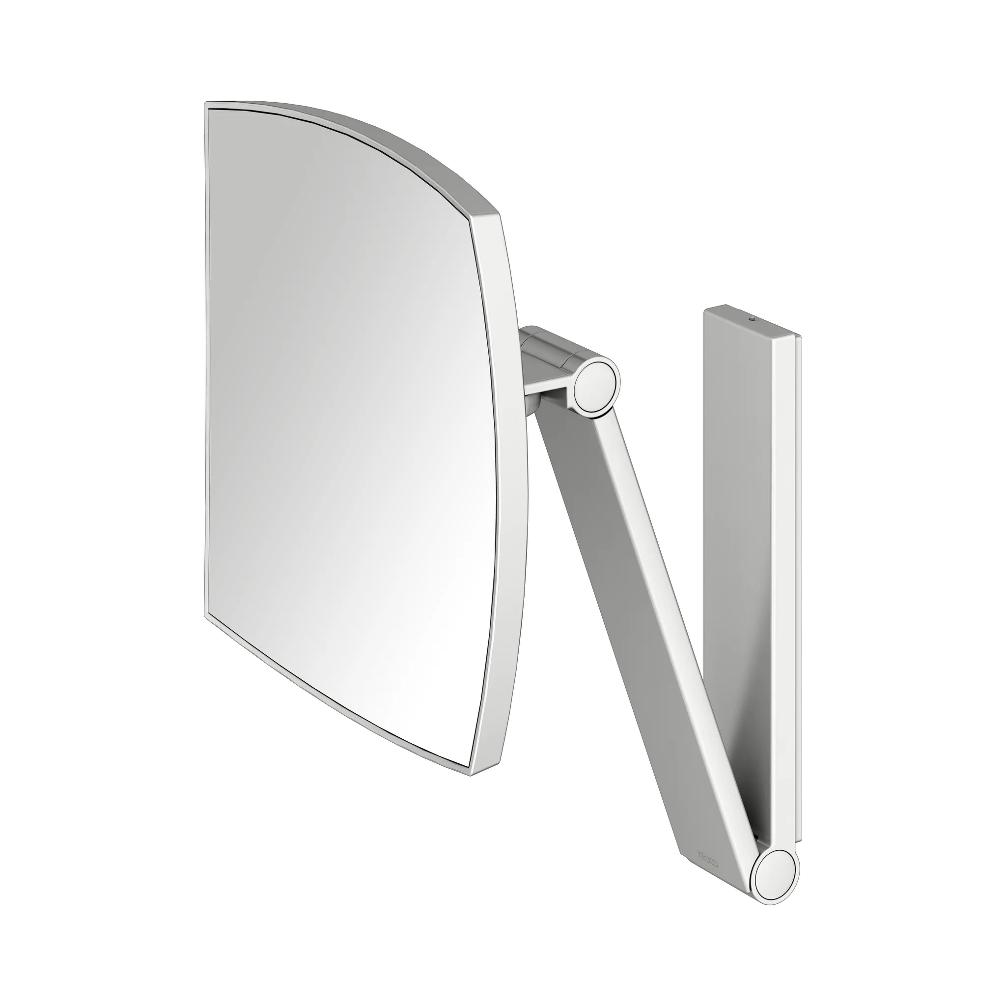 KEUCO Kosmetikspiegel iLook_move unbeleuchtet, Wandmodell, eckig, Edelstahl-finish KEUCO Kosmetikspiegel iLook_move unbeleuchtet, Wandmodell, eckig, Edelstahl-finish