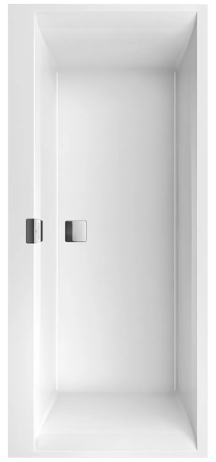Villeroy & Boch Whirlwanne „Squaro Edge 12“ mit Whirlsystem „Airpool Comfort“ rechteck 170 × 75 cm in Weiß Alpin Villeroy & Boch Whirlwanne „Squaro Edge 12“ mit Whirlsystem „Airpool Comfort“ rechteck 170 × 75 cm in Weiß Alpin