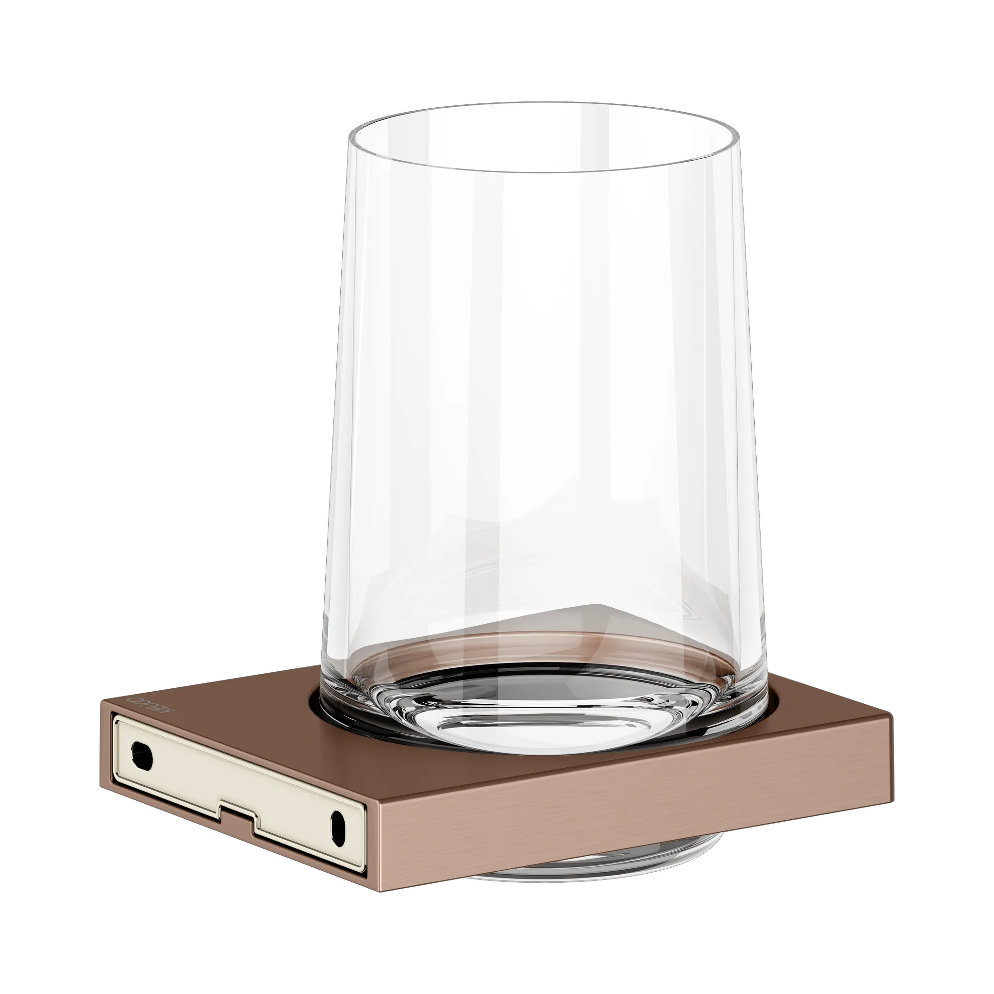 KEUCO EDITION 11 Glashalter Rotgold gebürstet KEUCO EDITION 11 Glashalter Rotgold gebürstet