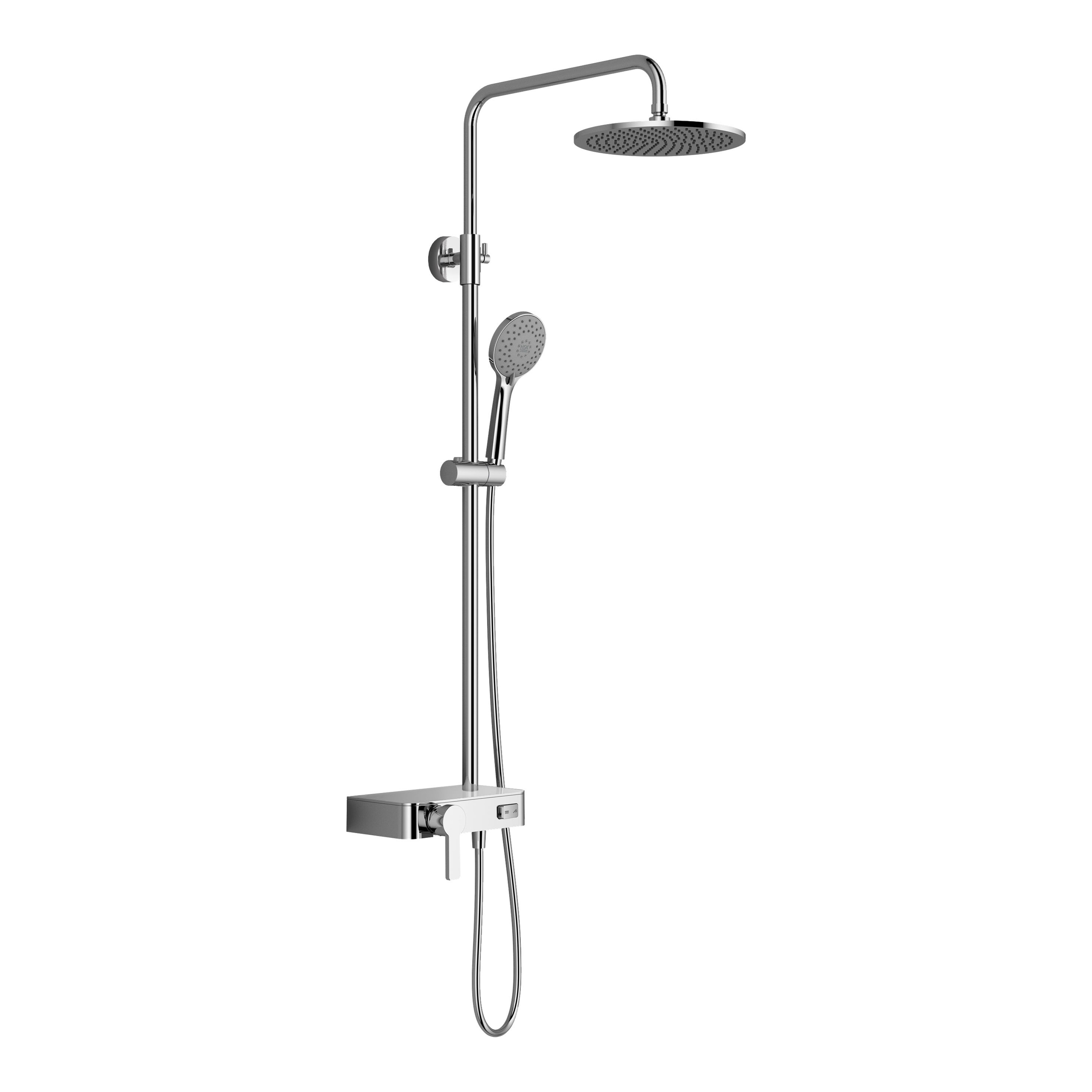 HSK Shower-Set Umsteller „RS 200 AquaSwitch Mix“ mit Einhebelmischer Ausladung 385 mm in weiß / chrom HSK Shower-Set Umsteller „RS 200 AquaSwitch Mix“ mit Einhebelmischer Ausladung 385 mm in weiß / chrom