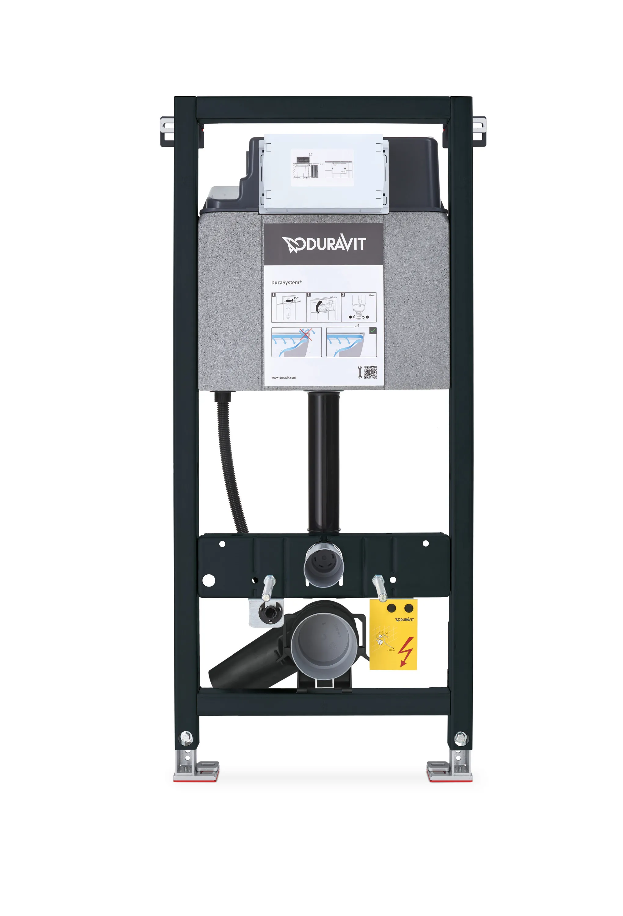 Duravit Vorwand-/Einbauelement für Toilette Installationselement Trockenbau für WC „DuraSystemInstallationselemente“ 114,8 × 50 cm in Duravit Vorwand-/Einbauelement für Toilette Installationselement Trockenbau für WC „DuraSystemInstallationselemente“ 114,8 × 50 cm in