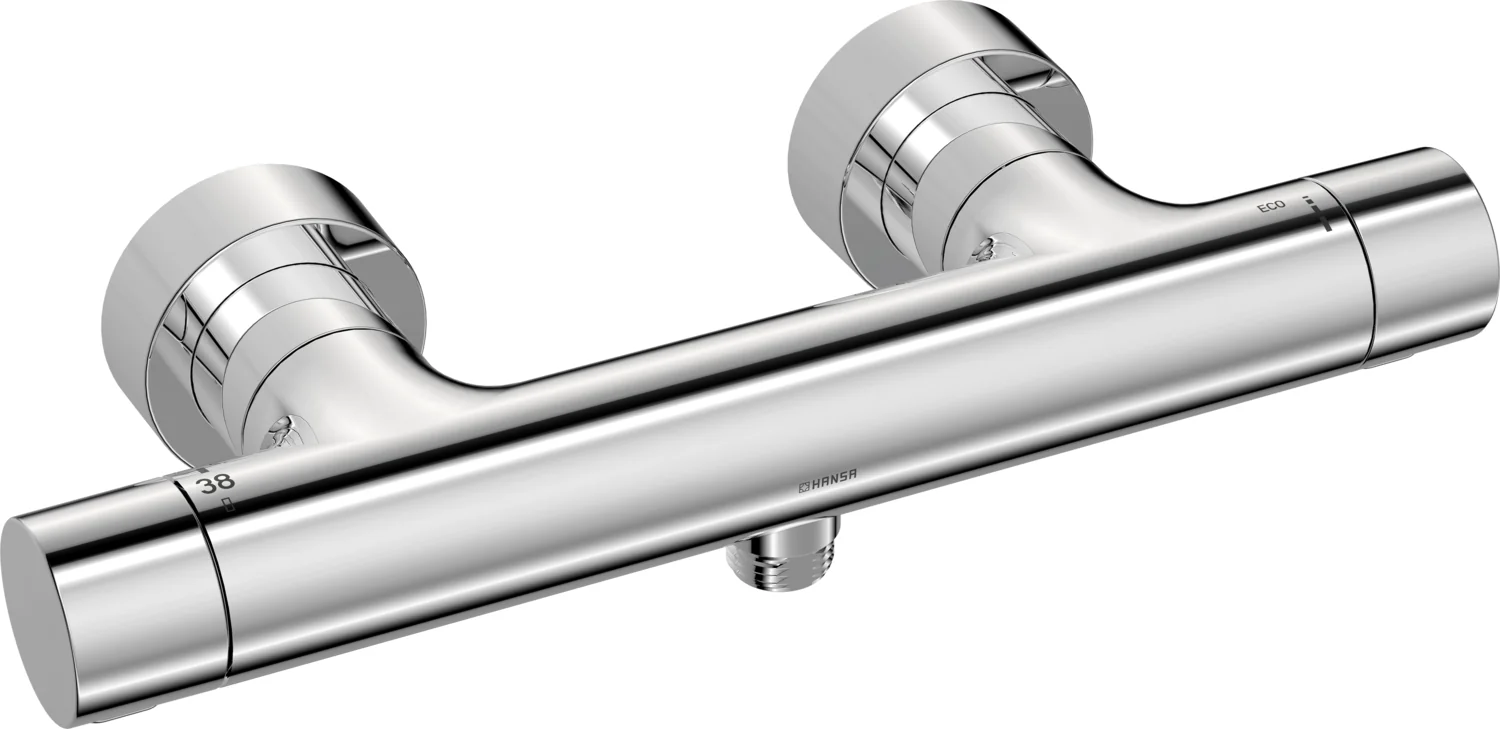 HansaPRISMA Duscharmatur HansaPRISMA 5808 Chrom, Thermostat, Wandmontage HansaPRISMA Duscharmatur HansaPRISMA 5808 Chrom, Thermostat, Wandmontage