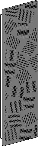 BEMM Design-Elektroheizkörper „Cinier“ 80 × 200 cm