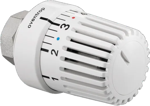 Oventrop Heizkörperthermostat mit Flüssigfühler „Uni LH“ * 1-5 in weiß