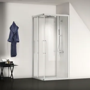 Ideal Standard Duschwanne „UltraFlatSi.life“ 90 × 90 cm in Carraraweiß