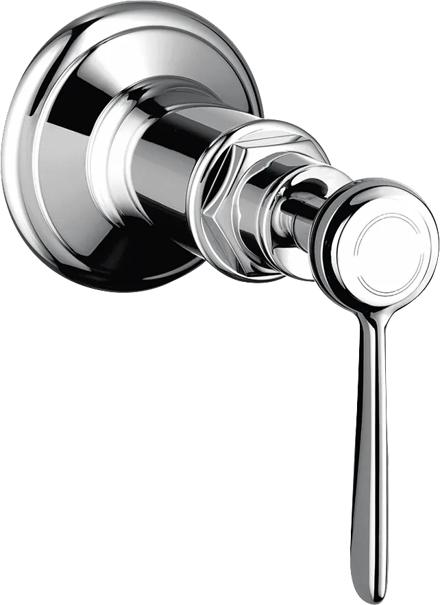 Hansgrohe AXOR Montreux Absperrventil Unterputz mit Hebelgriff, Chrom Hansgrohe AXOR Montreux Absperrventil Unterputz mit Hebelgriff, Chrom