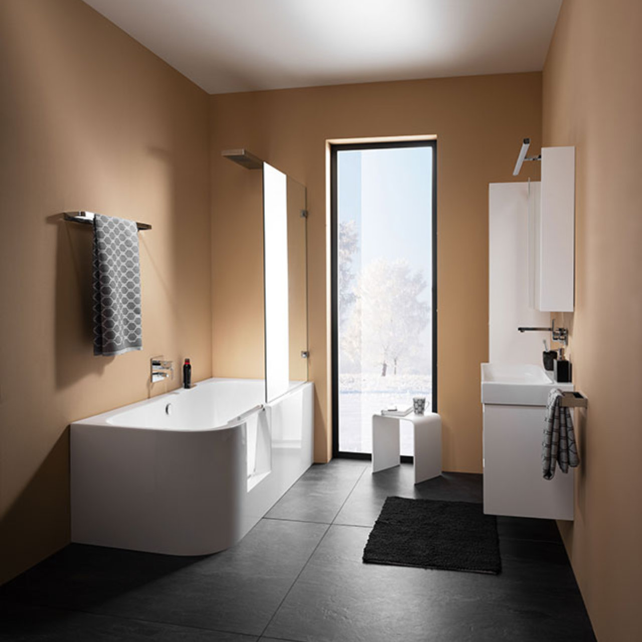 repaBAD Duschbadewanne „Livorno Easy“ 180 × 80 cm repaBAD Duschbadewanne „Livorno Easy“ 180 × 80 cm