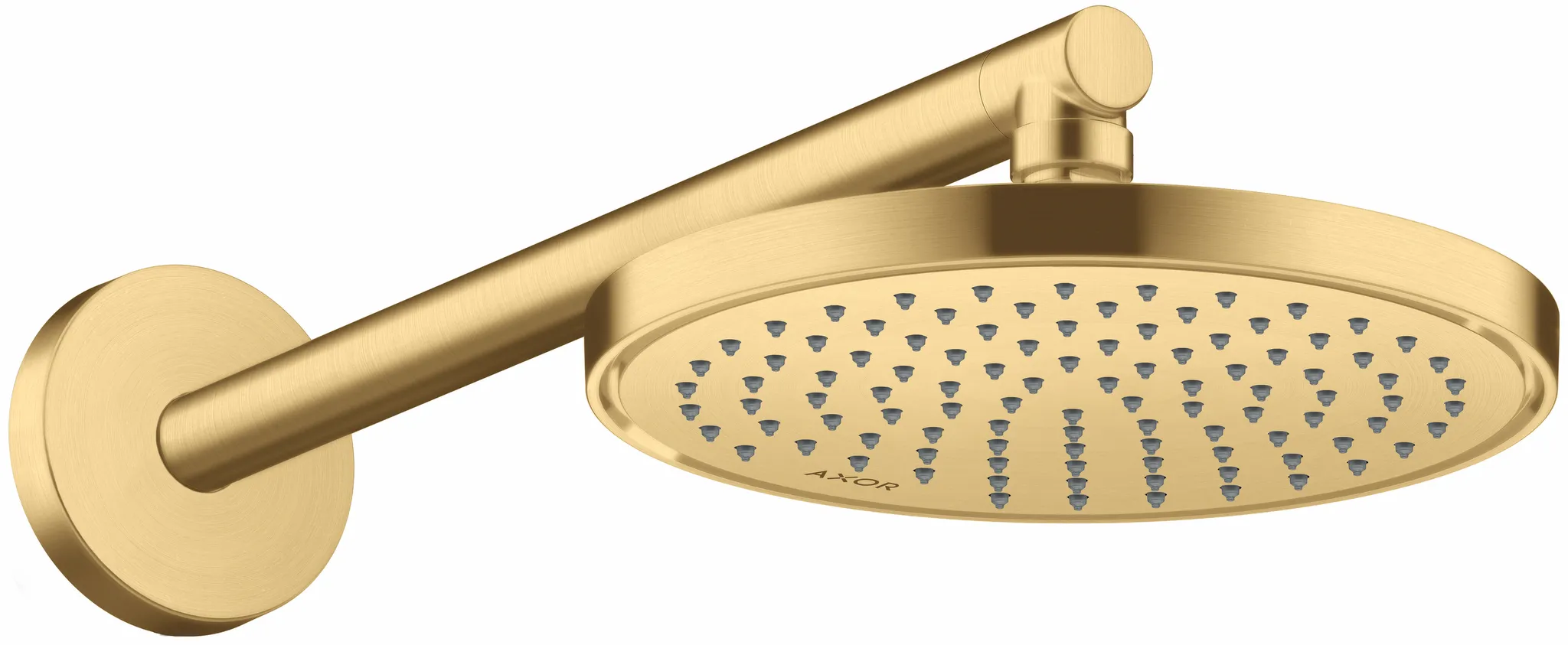 Hansgrohe AXOR ShowerSolutions Kopfbrause 220 1jet EcoSmart+ Brushed Gold Optic Hansgrohe AXOR ShowerSolutions Kopfbrause 220 1jet EcoSmart+ Brushed Gold Optic