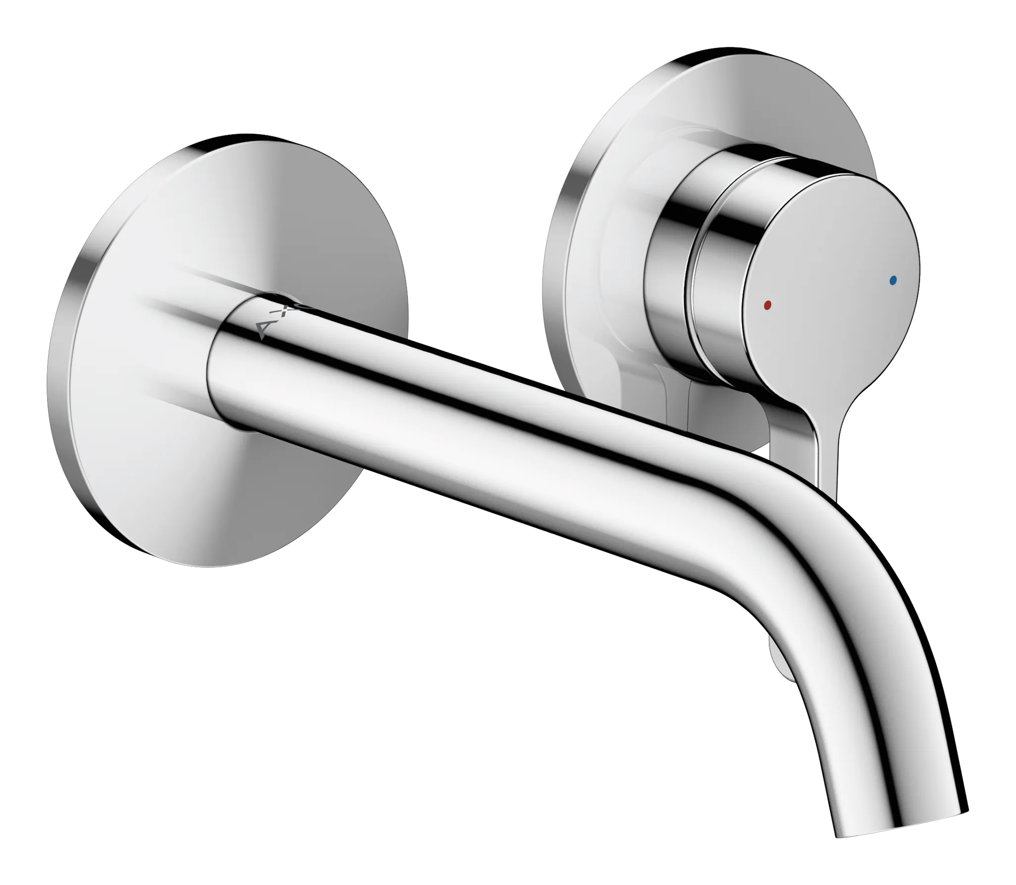 AXOR One Einhebel-Waschtischmischer Unterputz für Wandmontage mit Hebelgriff und Auslauf 160 mm, Chrom AXOR One Einhebel-Waschtischmischer Unterputz für Wandmontage mit Hebelgriff und Auslauf 160 mm, Chrom