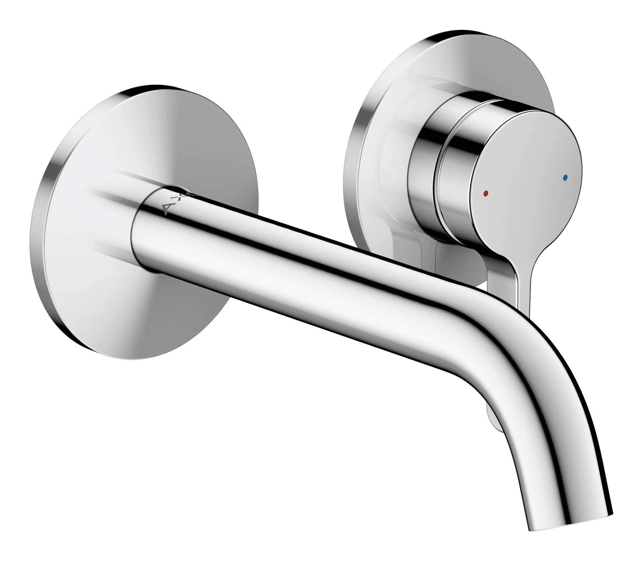 Hansgrohe AXOR One Einhebel-Waschtischmischer Unterputz Chrom, Wandmontage, 160 mm Ausladung Hansgrohe AXOR One Einhebel-Waschtischmischer Unterputz Chrom, Wandmontage, 160 mm Ausladung