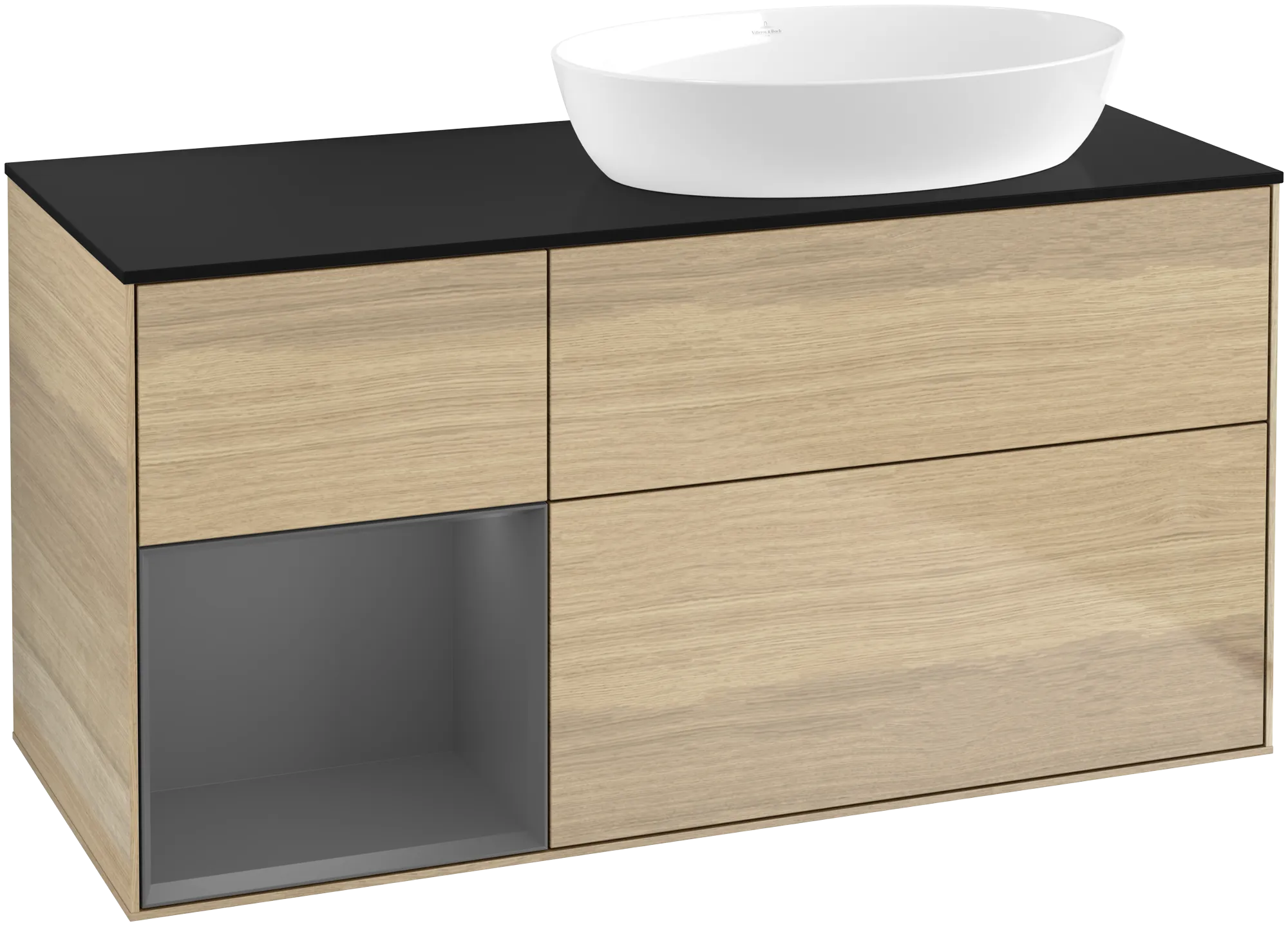 Villeroy & Boch Finion GA4 Waschbeckenunterschrank 1200x603x501mm mit Beleuchtung