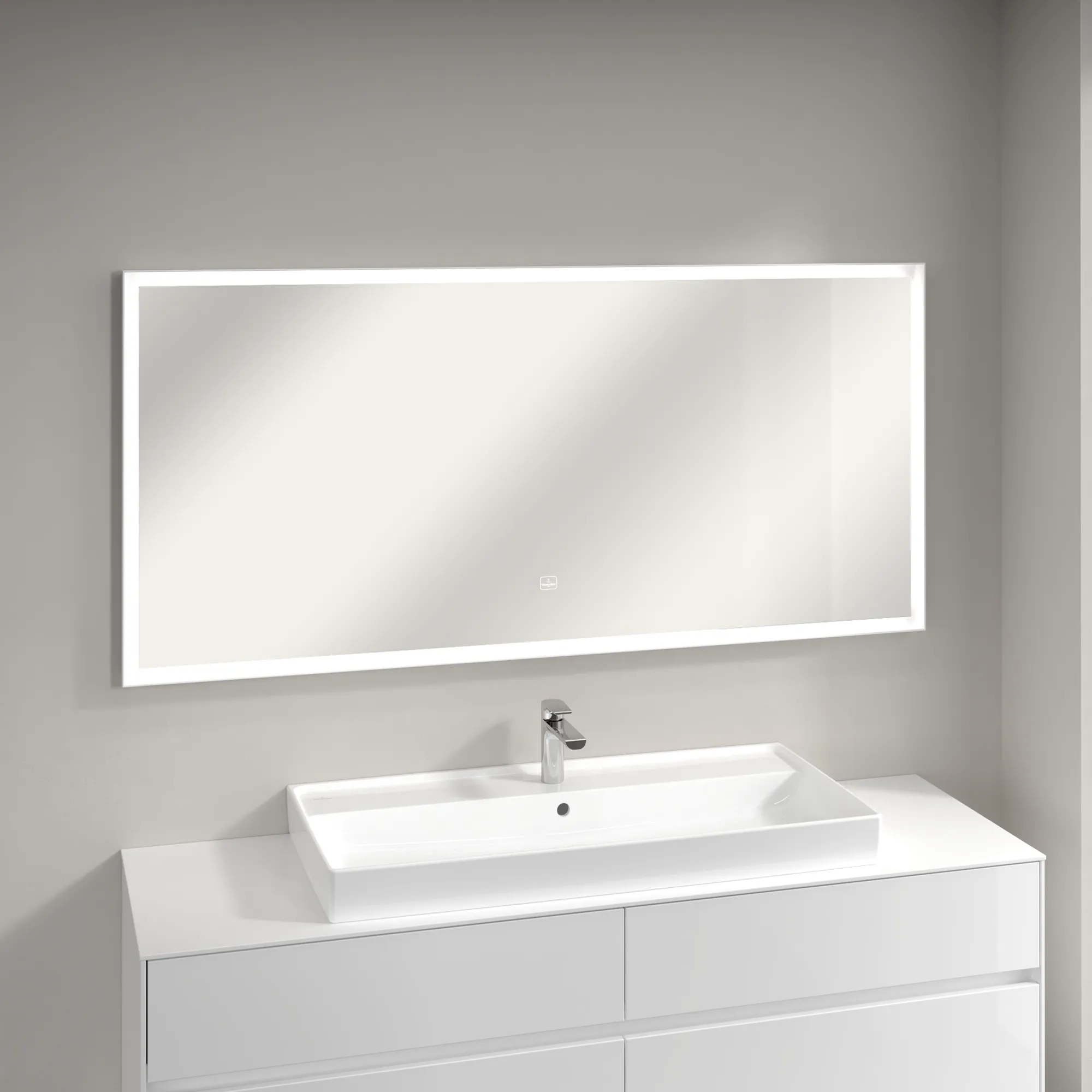 Villeroy & Boch Spiegel „Subway 3.0“ 1600 × 750 mm in White Matt