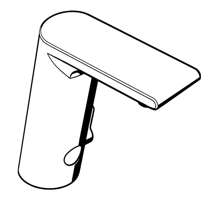 Hansgrohe Metris S Elektronik-Waschtischmischer mit Temperaturregulierung, Chrom Hansgrohe Metris S Elektronik-Waschtischmischer mit Temperaturregulierung, Chrom