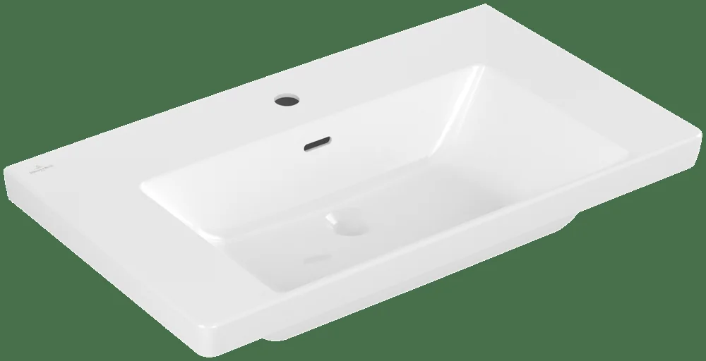 Villeroy & Boch Subway 3.0 Schrankwaschtisch 800x470 mm Rechteck TitanCeram Weiß Alpin Villeroy & Boch Subway 3.0 Schrankwaschtisch 800x470 mm Rechteck TitanCeram Weiß Alpin