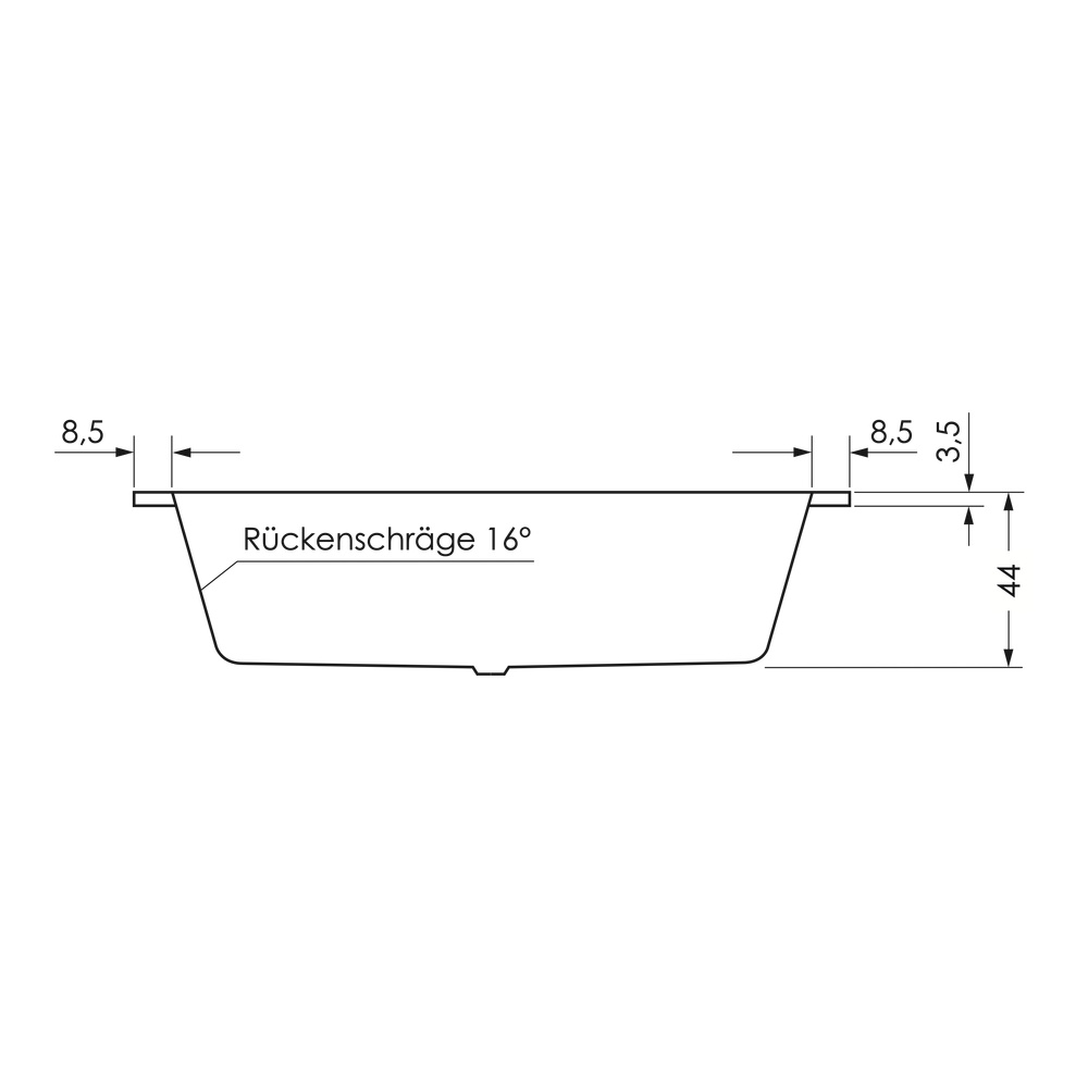 repaBAD Badewanne „Livorno Oval“ vorwand oval 1800 × 800 mm, Mittelablauf, links in Weiß repaBAD Badewanne „Livorno Oval“ vorwand oval 1800 × 800 mm, Mittelablauf, links in Weiß