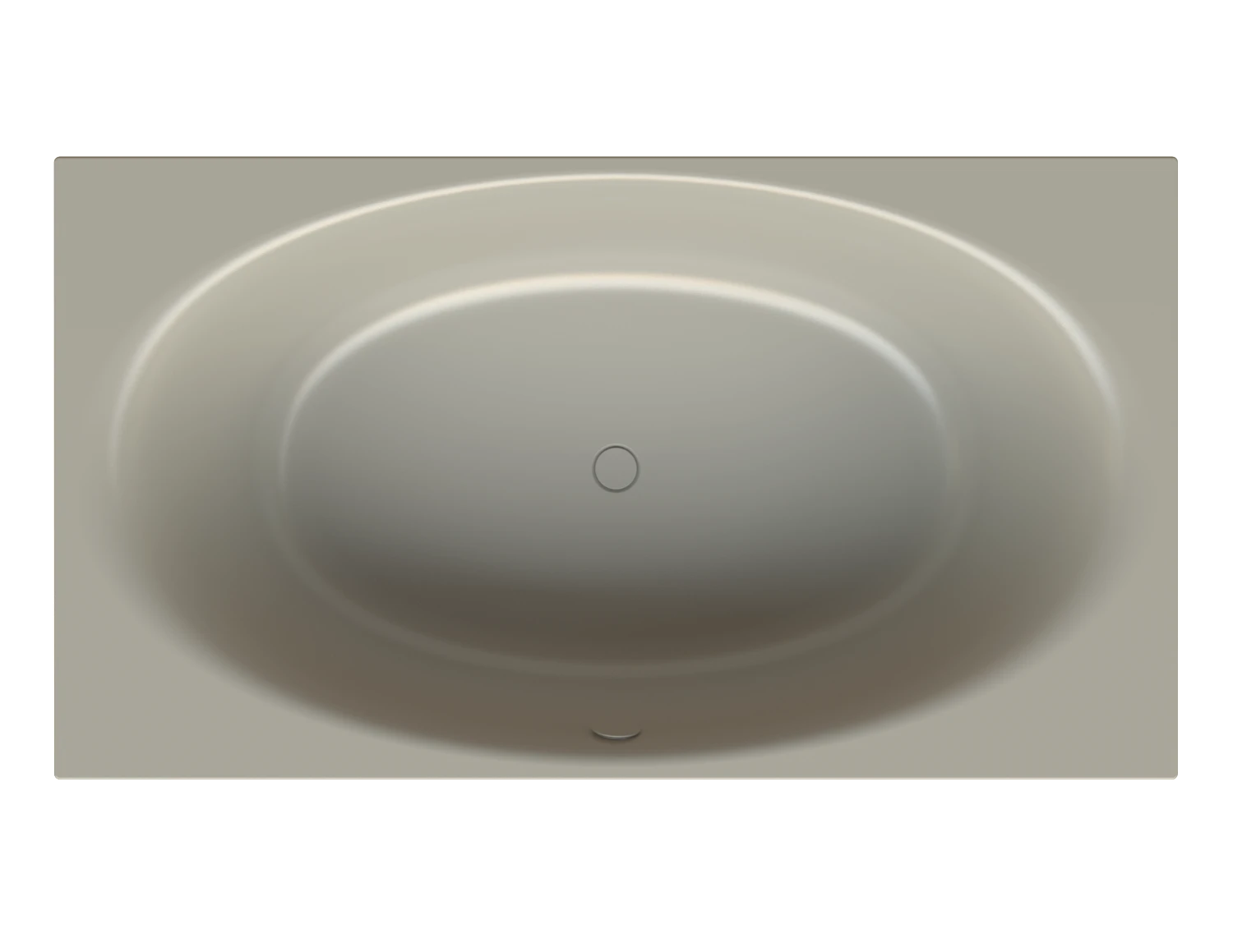 Bette Badewanne „BetteEve“ rechteck 180 × 100 cm in Stone