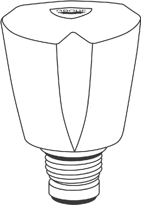 Oberteil 45534, DN 15, für Costa