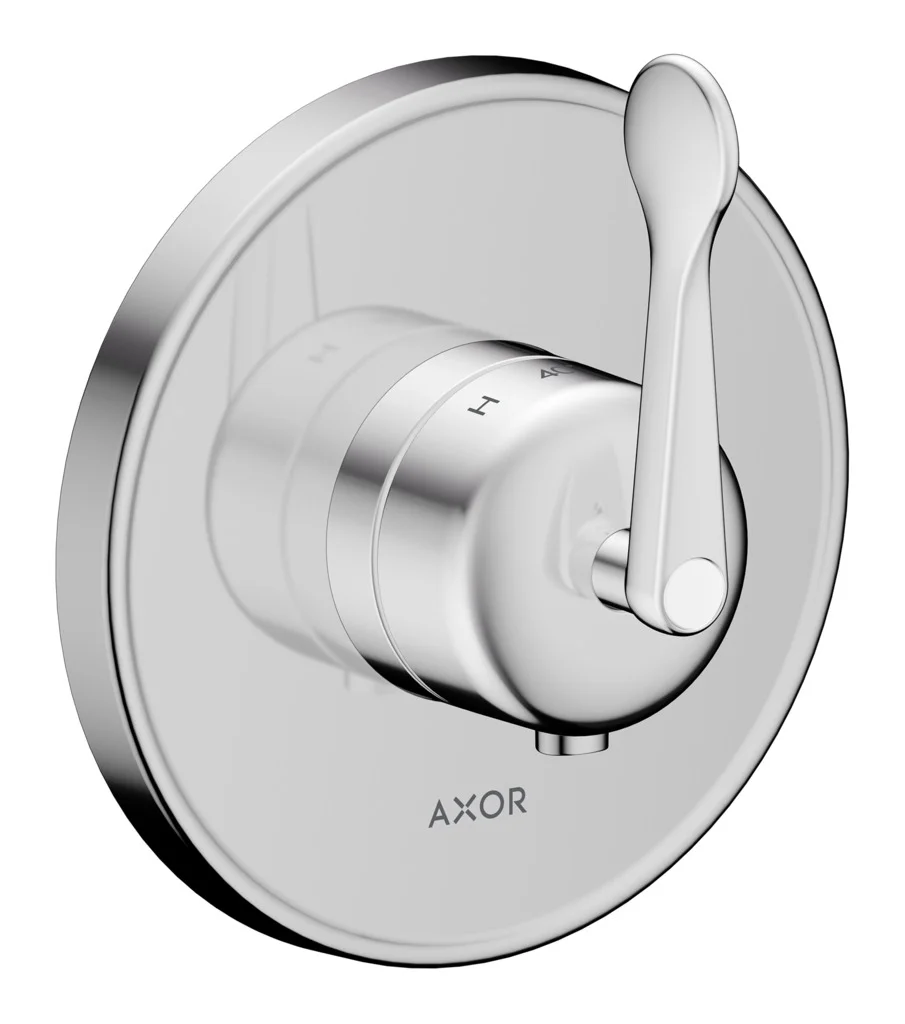 AXOR Archivio Thermostat Unterputz mit Hebelgriff, Oberfläche: Chrom