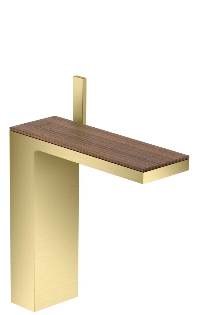 Hansgrohe AXOR MyEdition Platte 245 mm, Amerikanischer Nussbaum, abnehmbar