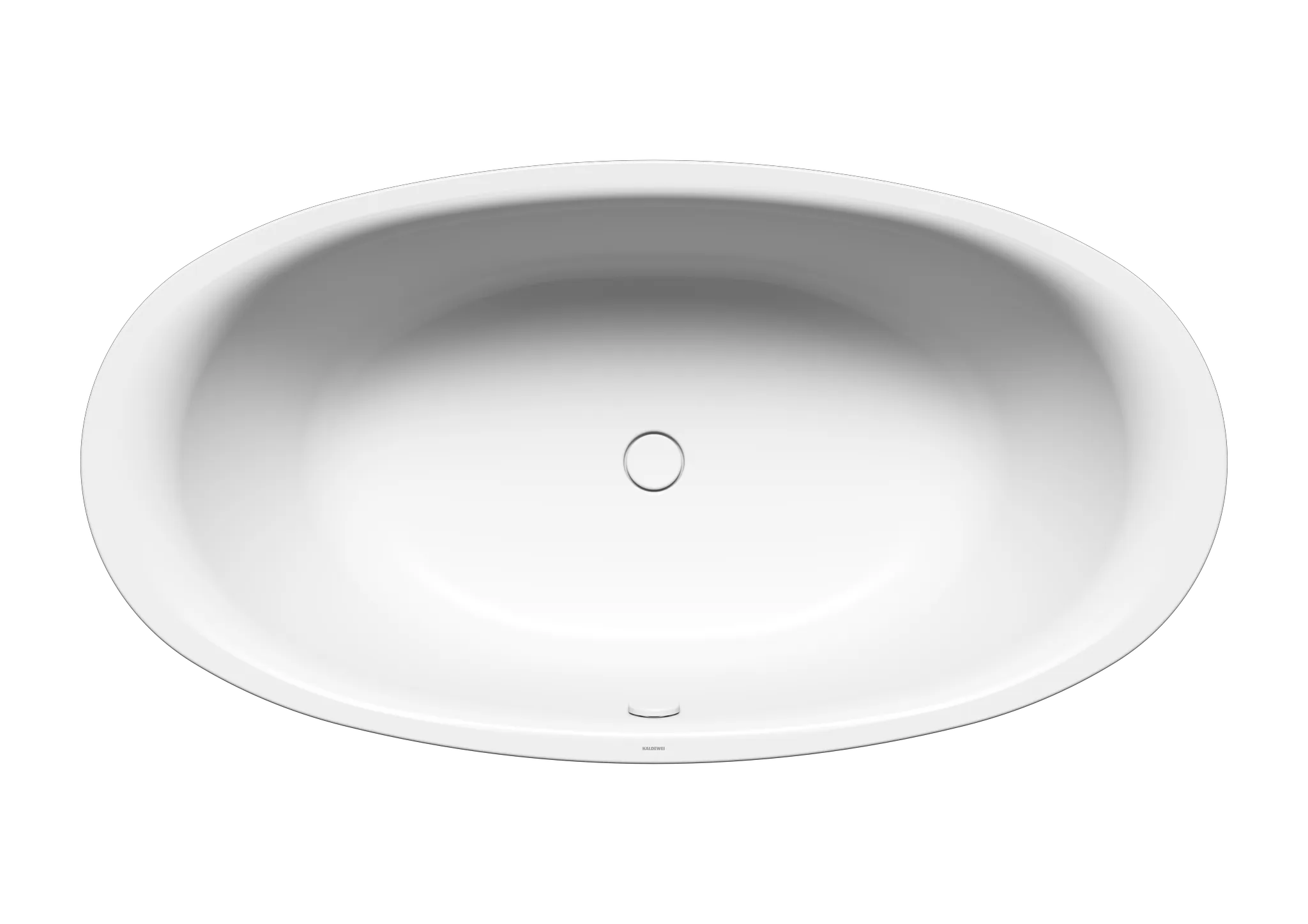 Kaldewei Badewanne „Ellipso Duo Oval“ 190 × 100 cm in alpinweiß