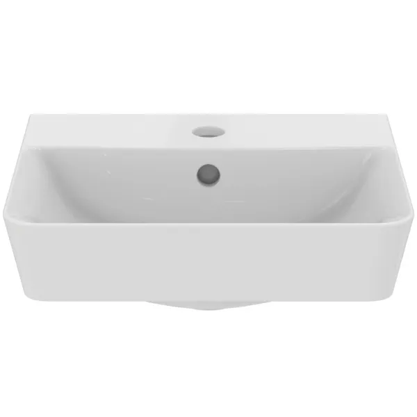 Waschbecken „ConnectAir“ 40 × 35 × 15 cm, Hahnlochposition mittig in Weiß Waschbecken „ConnectAir“ 40 × 35 × 15 cm, Hahnlochposition mittig in Weiß