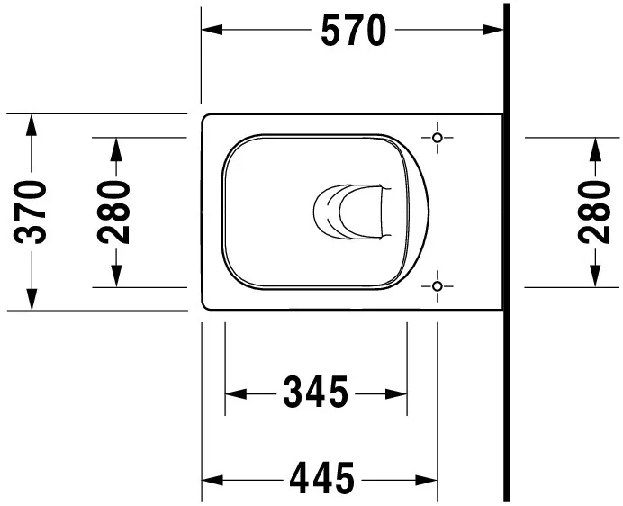 Wand-Tiefspül-WC „Vero Air“ 37 × 35,5 × 57 cm in Weiß Hochglanz, ohne Spülrand Wand-Tiefspül-WC „Vero Air“ 37 × 35,5 × 57 cm in Weiß Hochglanz, ohne Spülrand