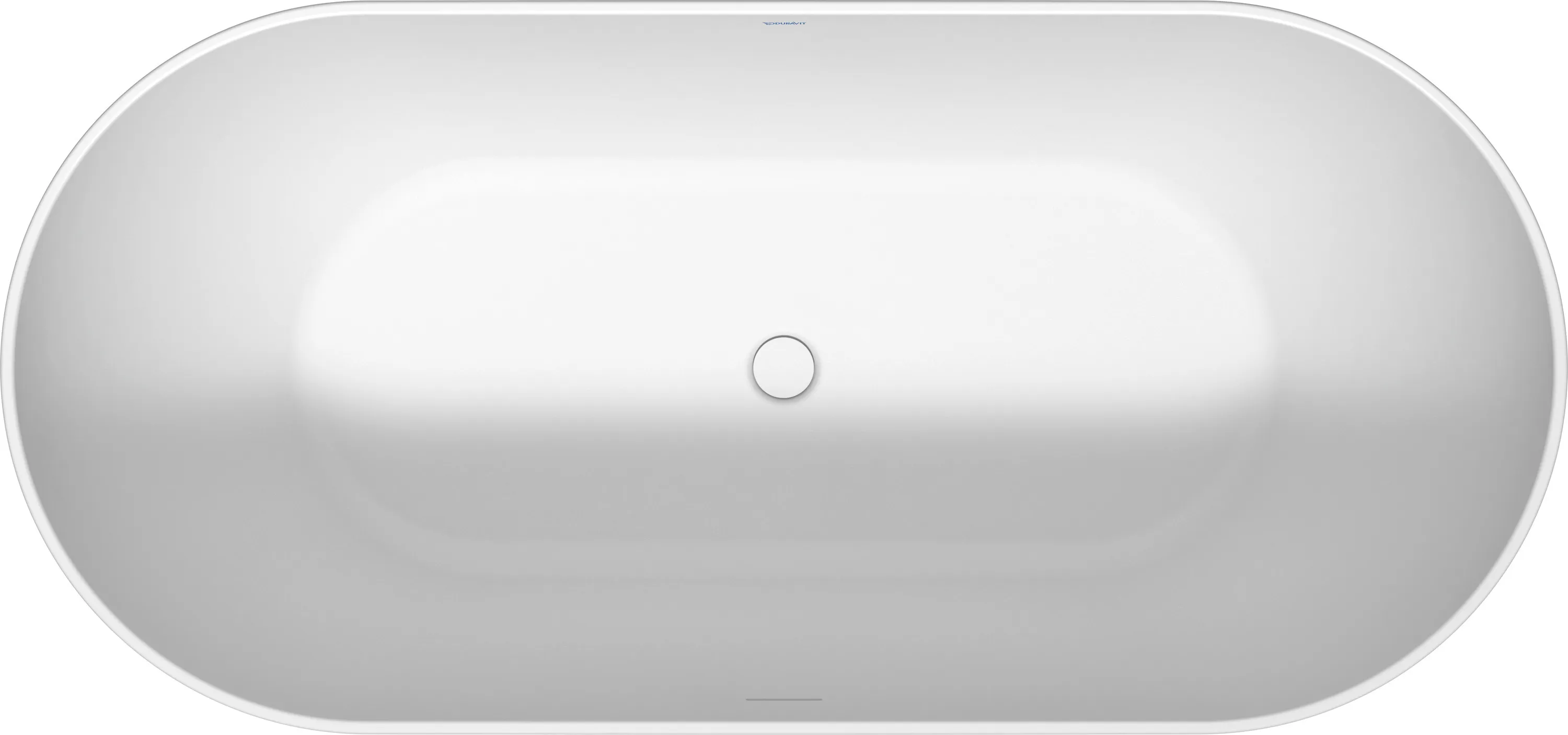 Duravit Badewanne „DuraKanto“ freistehend oval 160 × 75 cm