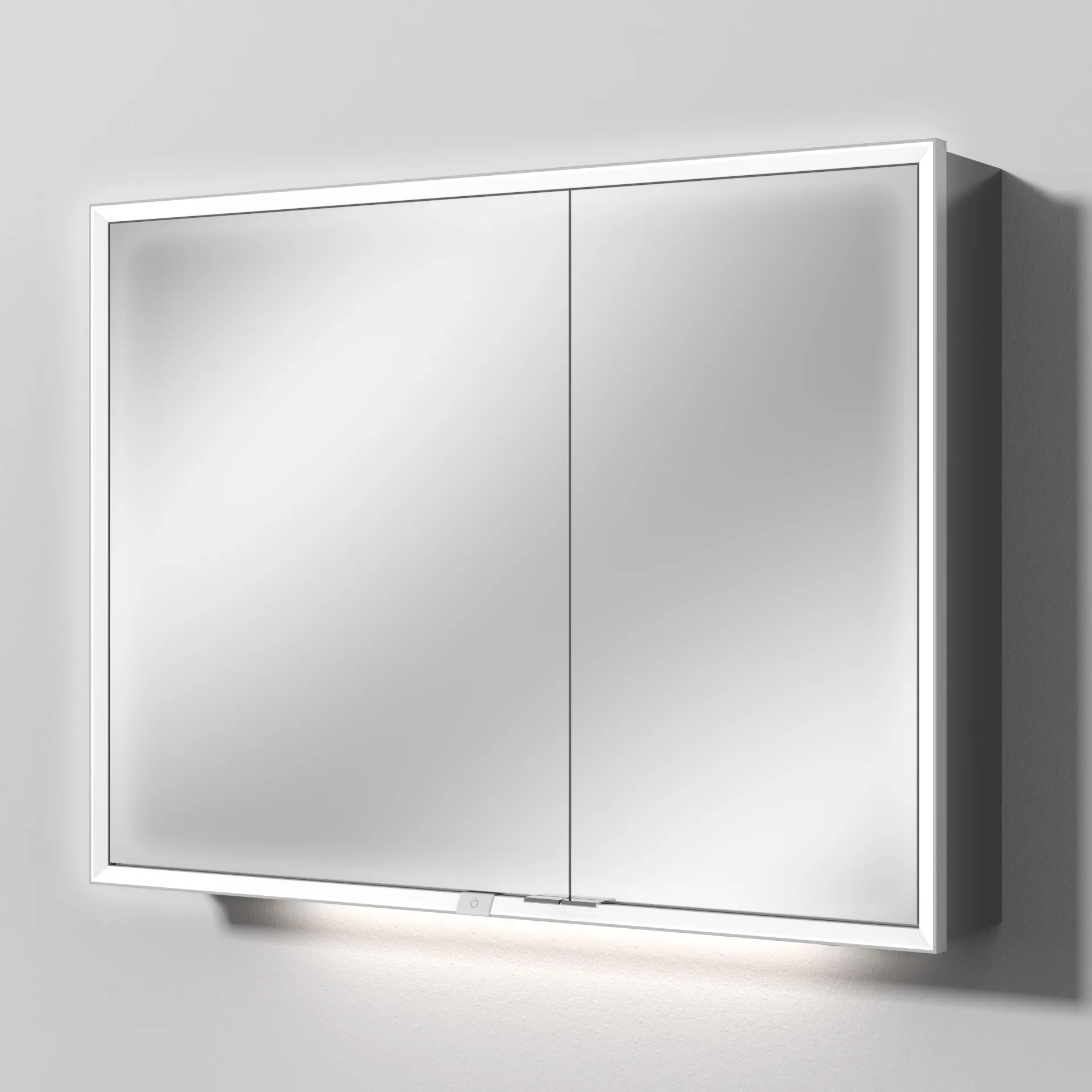 Sanipa Wandvorbau Spiegelschrank „Milo“ 1000 × 750 × 168 mm in Anthrazit (glanz) Sanipa Wandvorbau Spiegelschrank „Milo“ 1000 × 750 × 168 mm in Anthrazit (glanz)
