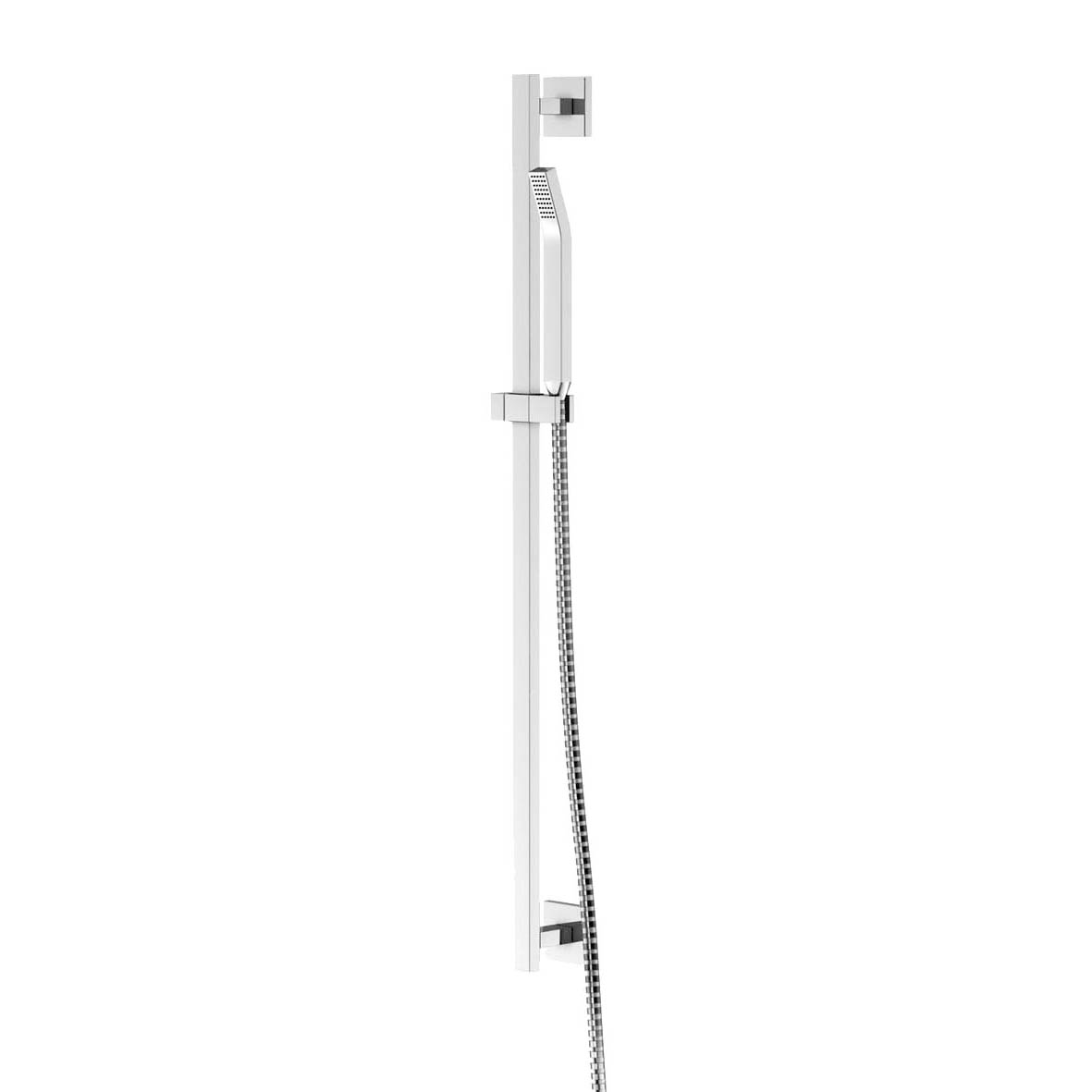 Serie 120 Brausegarnitur 90 cm, mit Stabandbrause und Metallbrauseschlauch 180 cm, chrom Serie 120 Brausegarnitur 90 cm, mit Stabandbrause und Metallbrauseschlauch 180 cm, chrom