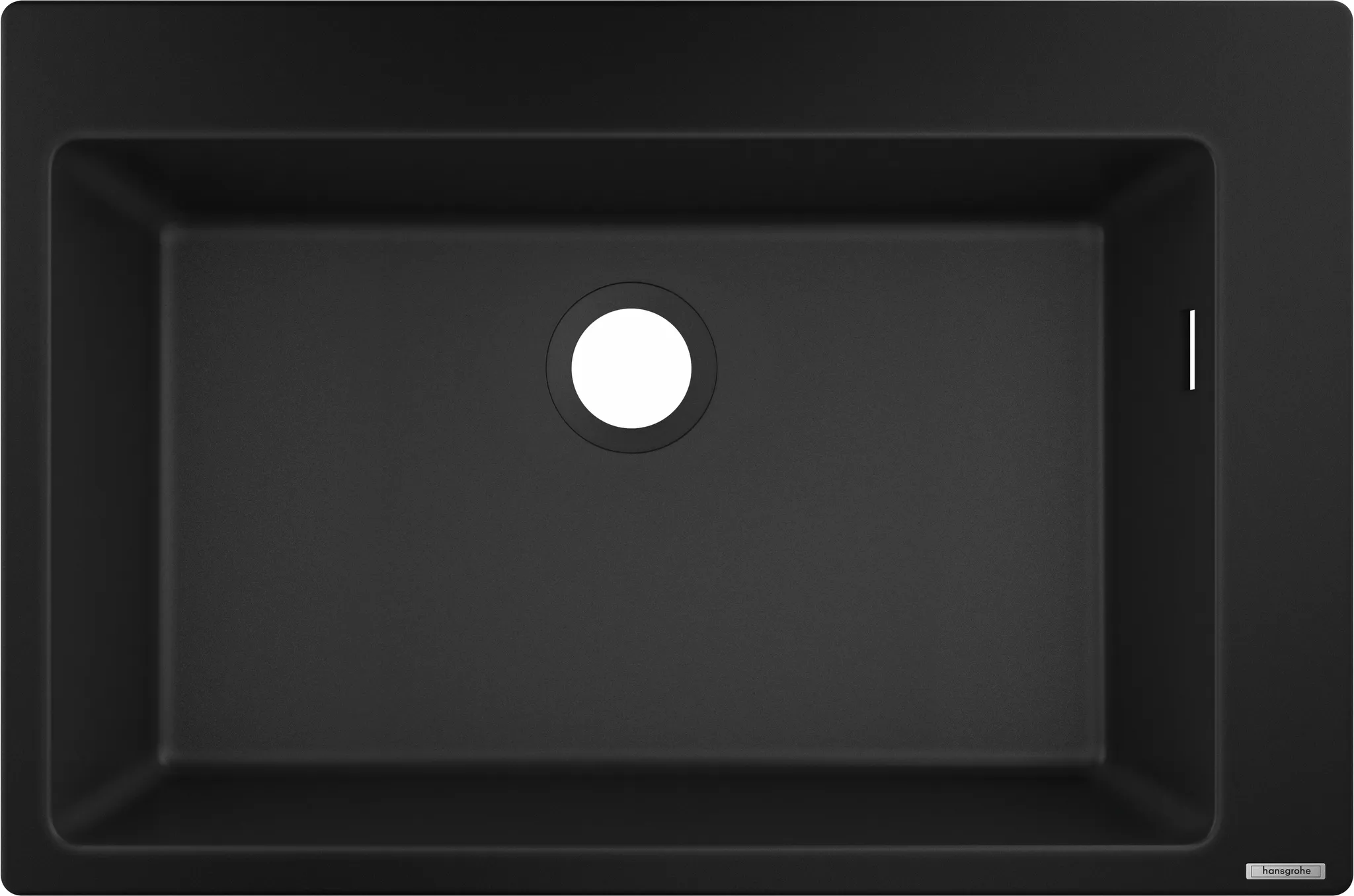 Hansgrohe S51 S510-F660 Einbauspüle 660, Graphitschwarz Hansgrohe S51 S510-F660 Einbauspüle 660, Graphitschwarz