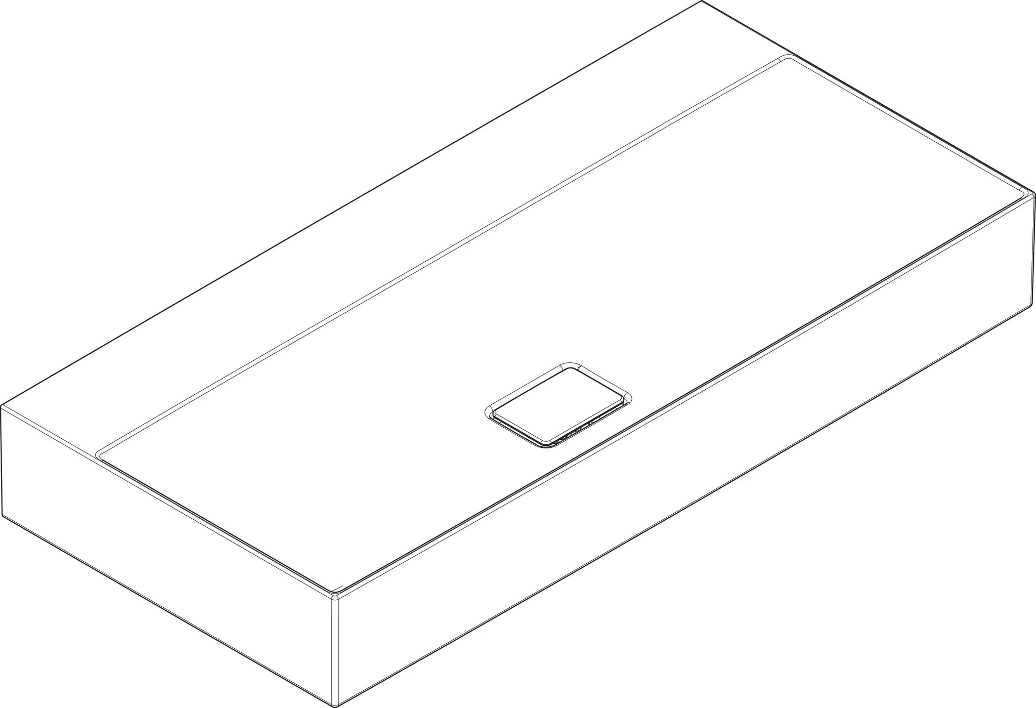 Hansgrohe Xevolos E Aufsatzwaschtisch geschliffen, Weiß Hansgrohe Xevolos E Aufsatzwaschtisch geschliffen, Weiß