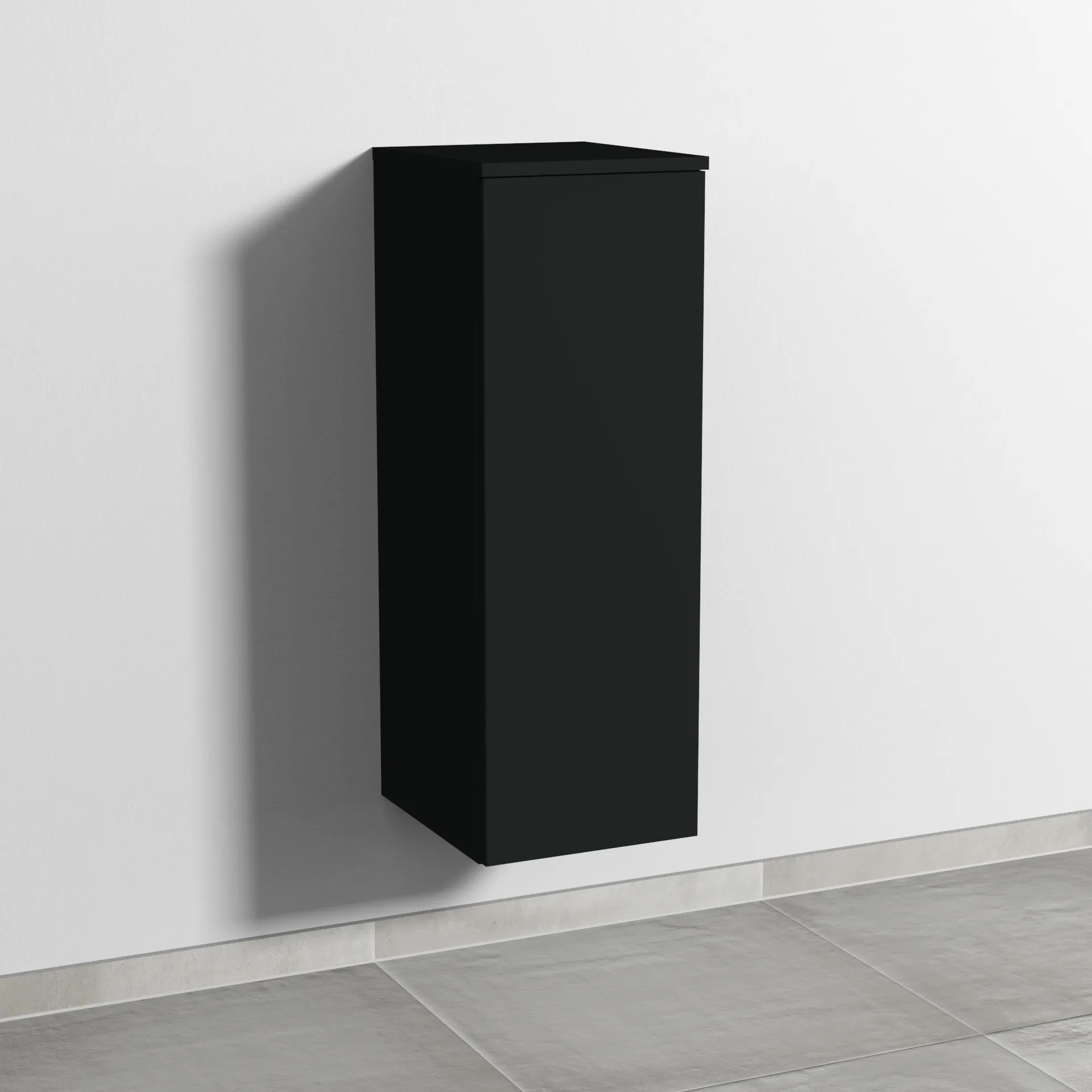 Sanipa Mittelschrank „3way“ 300 × 850 × 345 mm Anschlag rechts, in Vulkan (matt), Anschlag rechts