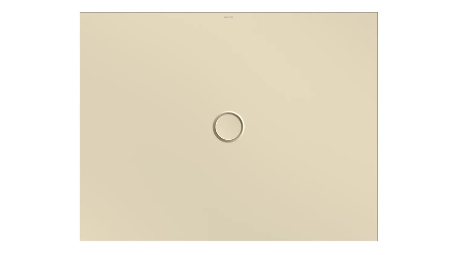 Bette rechteck Duschwanne „BetteFloor“ 1300 × 1000 mm ohne Oberflächenbeschichtung, mit BetteGlasur Plus, ohne Wannenträger, in Cream