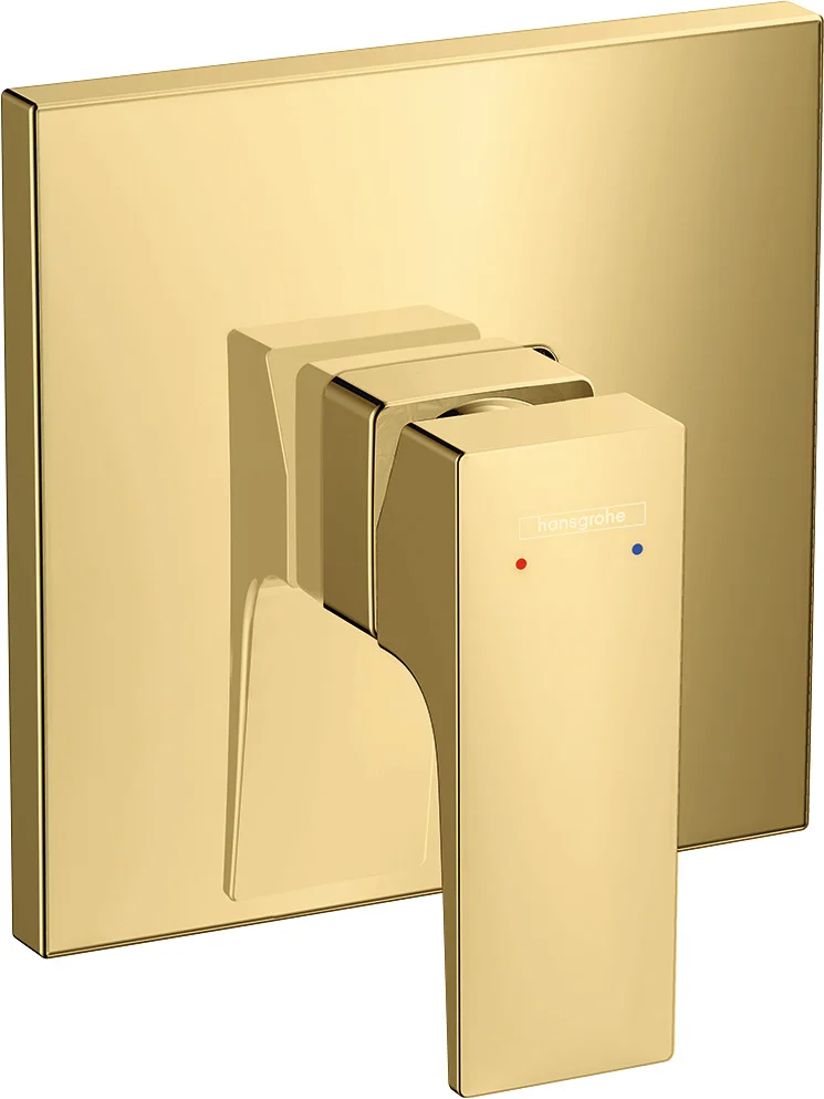 Hansgrohe Metropol Einhebel-Brausemischer Unterputz, Polished Gold Optic, Keramikmischsystem, einstellbare Temperaturbegrenzung, mit Schalldämpfer Hansgrohe Metropol Einhebel-Brausemischer Unterputz, Polished Gold Optic, Keramikmischsystem, einstellbare Temperaturbegrenzung, mit Schalldämpfer