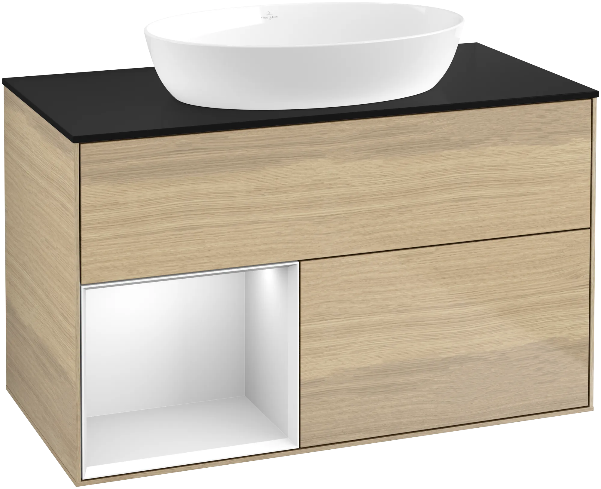 Villeroy & Boch Finion Waschbeckenunterschrank GA1 1000x603x501mm mit Beleuchtung