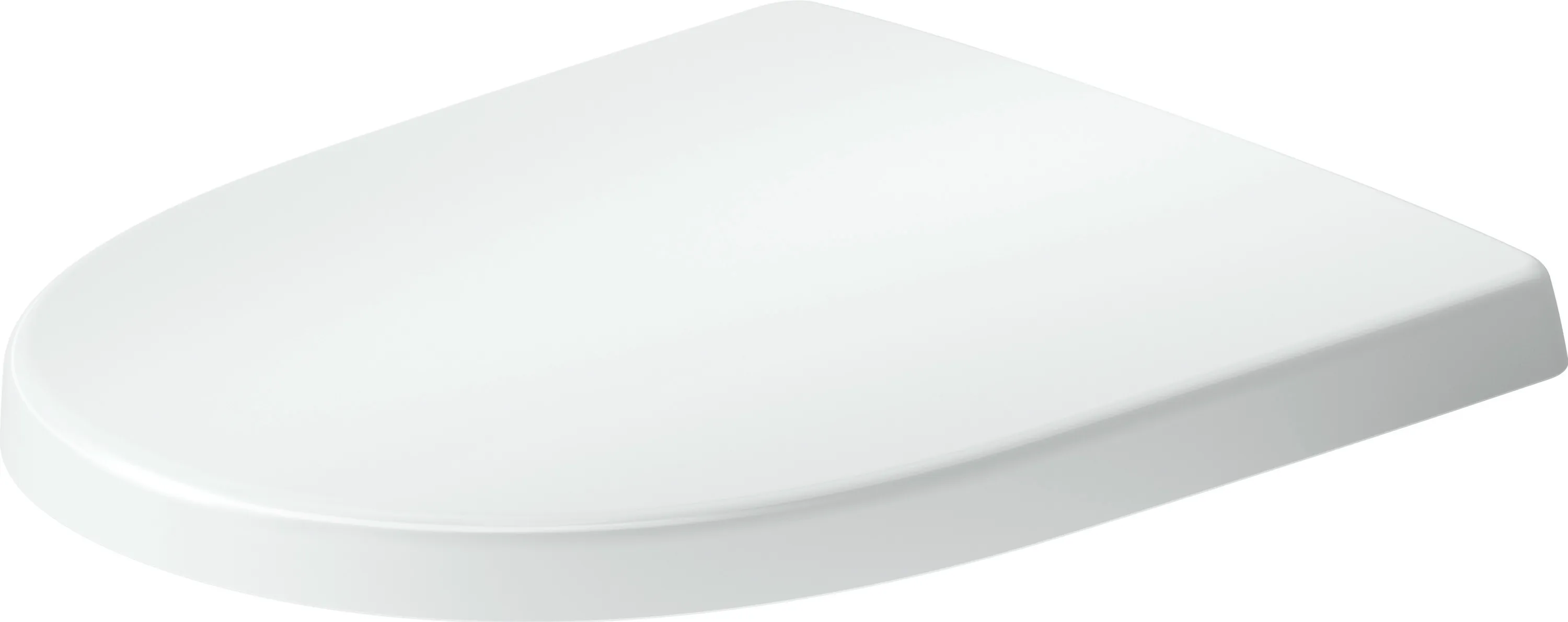 Duravit Univ.WC-Sitz D-shaped Tief 457mm Ülap Absenkaut. abnehmb. Scharn. Edelst. We