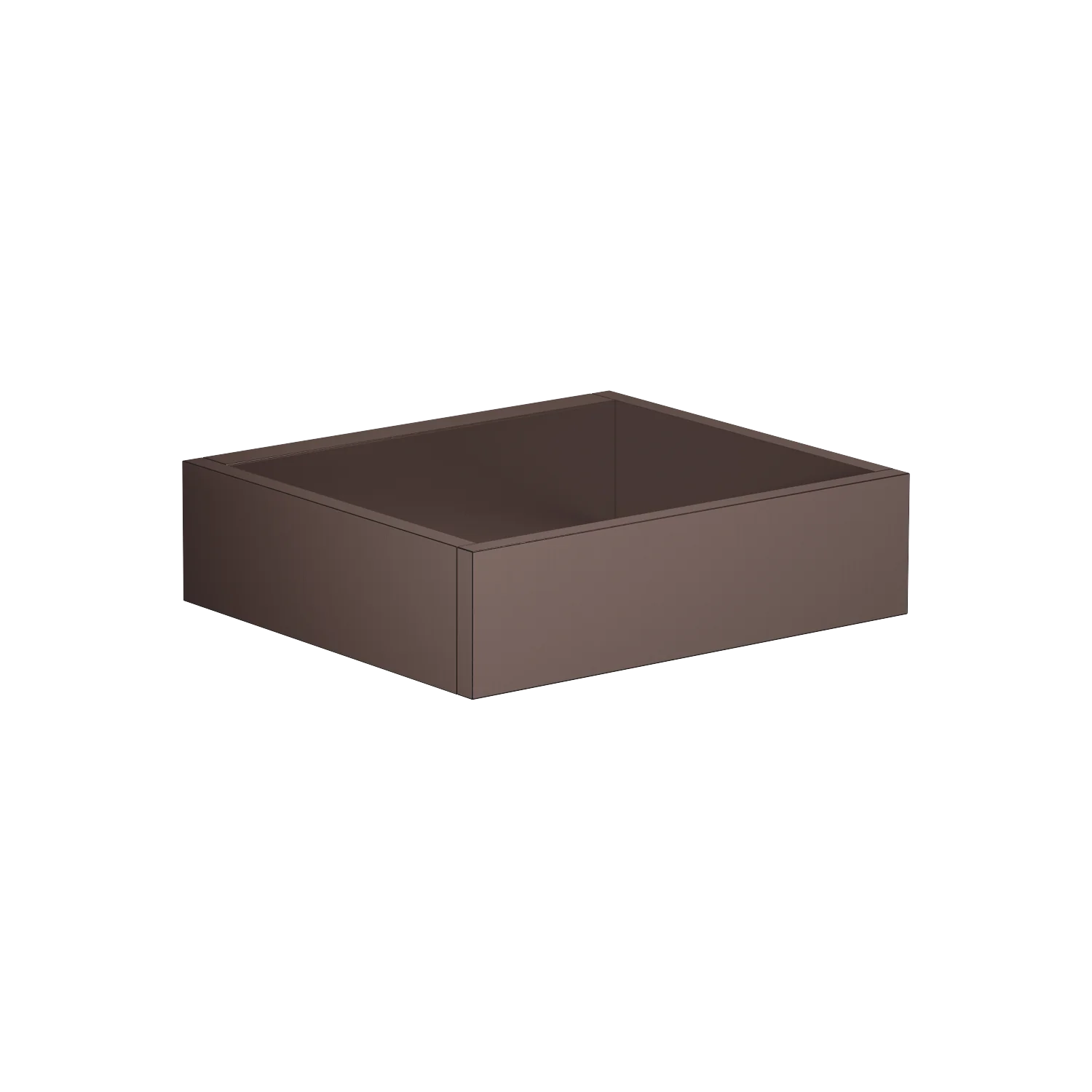 Dornbracht Reserve-Papierrollenhalter SERIENSPEZIFISCH Dark Bronze gebürstet PVD, Breite 132 mm, Höhe 35 mm, Ausladung 116 mm