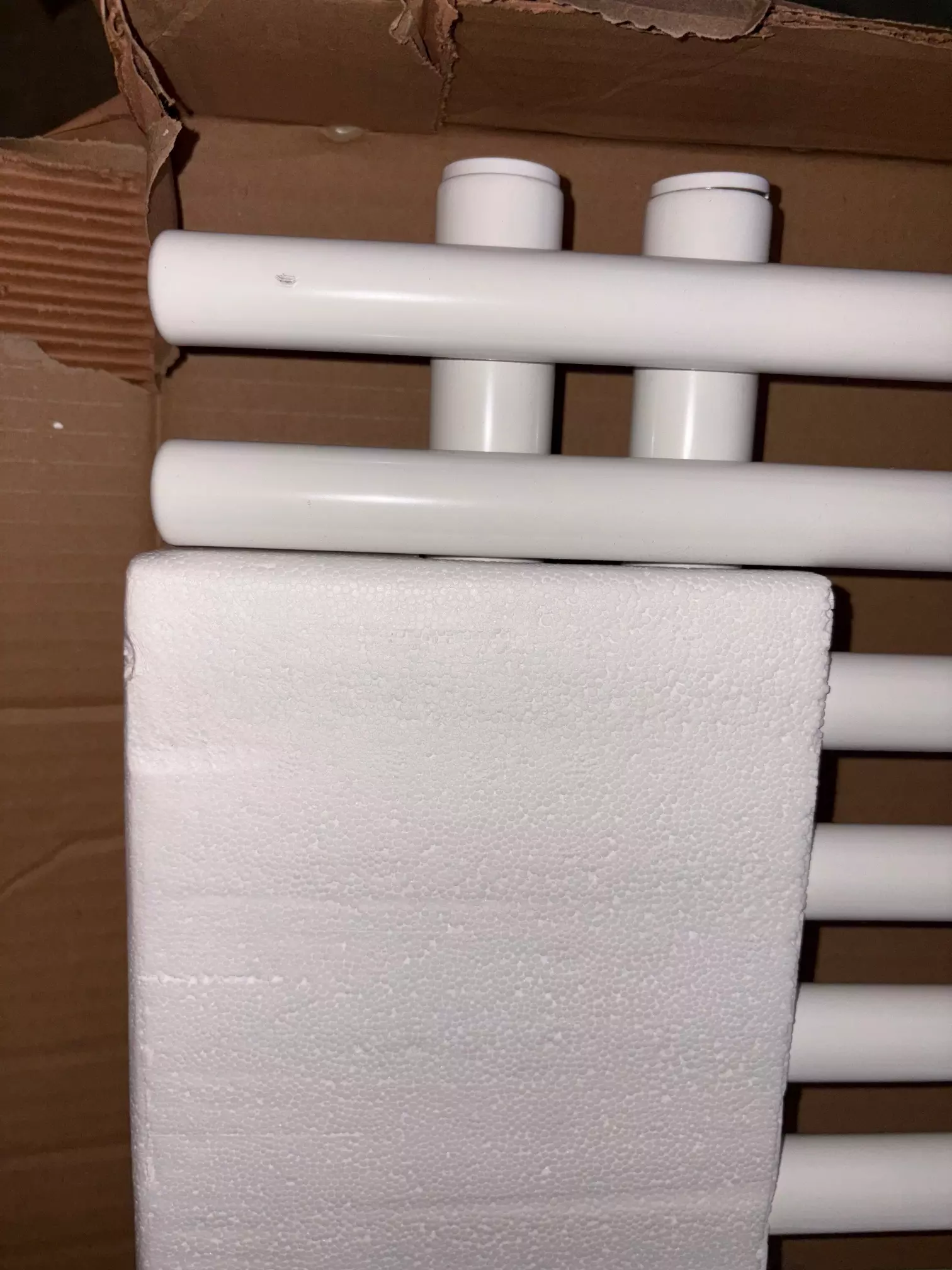 BEMM Design-Elektroheizkörper „Asymo EK-M“ mit Raumregelung 50 × 134,7 cm Weiß BY1134050SWE07Y B-Ware Sonderangebot