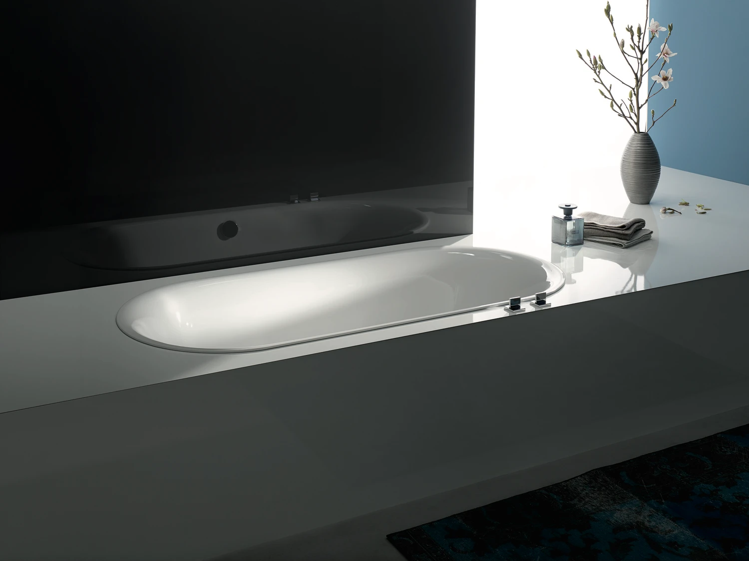 Bette Badewanne „BetteLux Oval“ oval 190 × 90 cm in Weiß, /