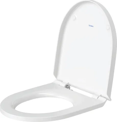 Duravit WC-Sitz „No.1“ 37,3 × 43 × 4,3 cm in, Scharniere Edelstahl