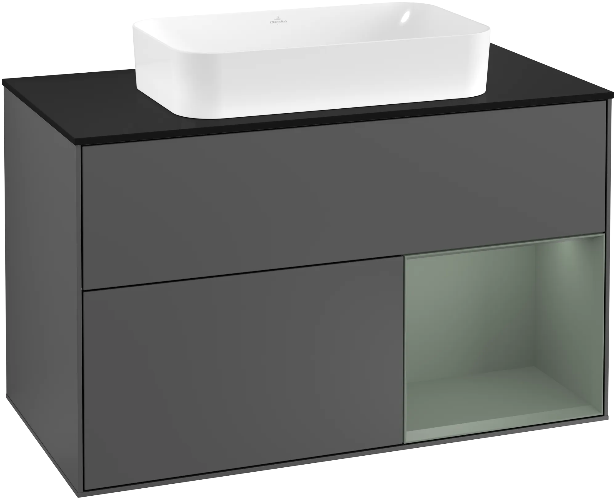 Villeroy & Boch Finion Waschbeckenunterschrank G25 1000x603x501mm anthrazit