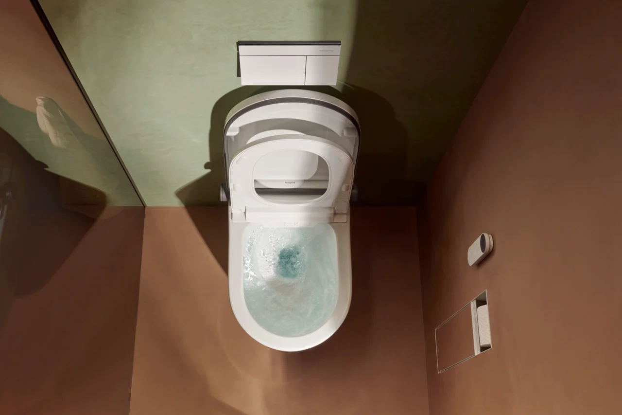 Hansgrohe LavaPura Element S Wand-Dusch-WC Komplettset, weiß, AquaHelix Flush, SmartClean, HygieneEffect Hansgrohe LavaPura Element S Wand-Dusch-WC Komplettset, weiß, AquaHelix Flush, SmartClean, HygieneEffect
