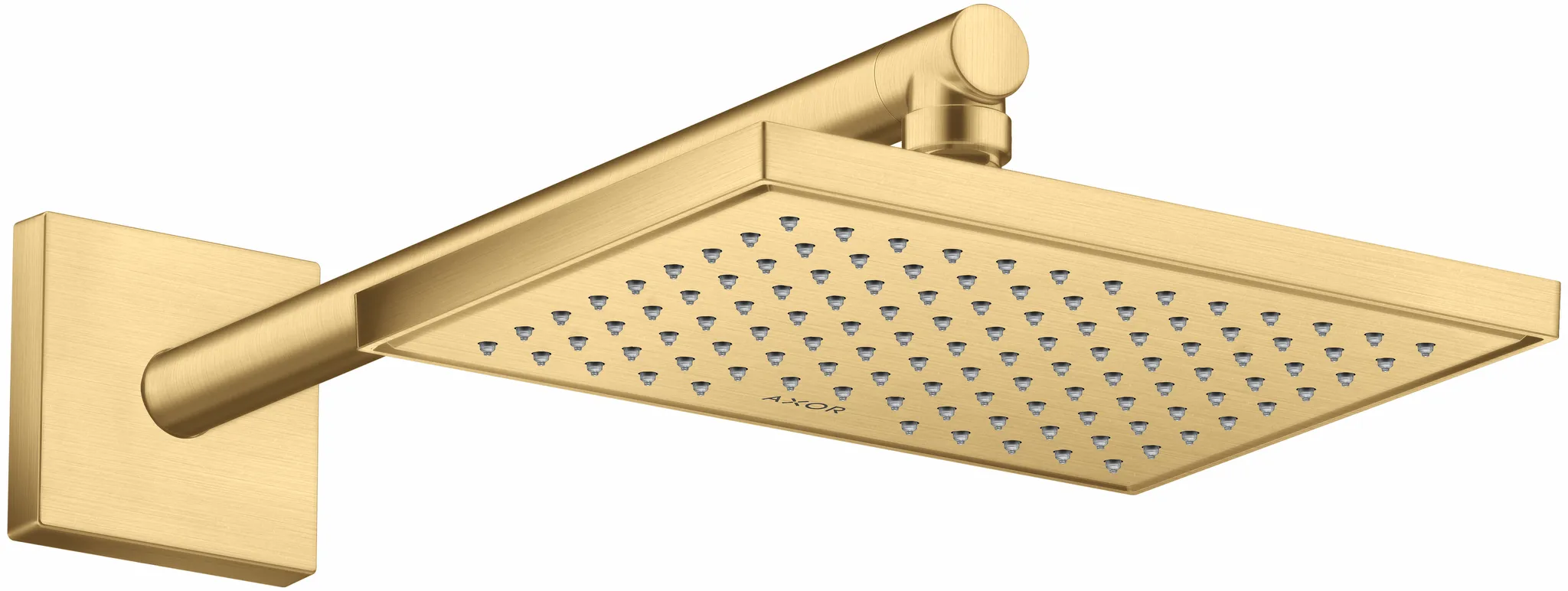 Hansgrohe AXOR ShowerSolutions Kopfbrause 245⁄185 1jet EcoSmart+ Brushed Gold Optic