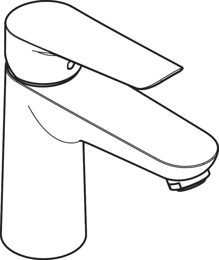 Logis E Einhebel-Waschtischmischer 100 CoolStart mit Push-Open Ablaufgarnitur, Chrom Logis E Einhebel-Waschtischmischer 100 CoolStart mit Push-Open Ablaufgarnitur, Chrom