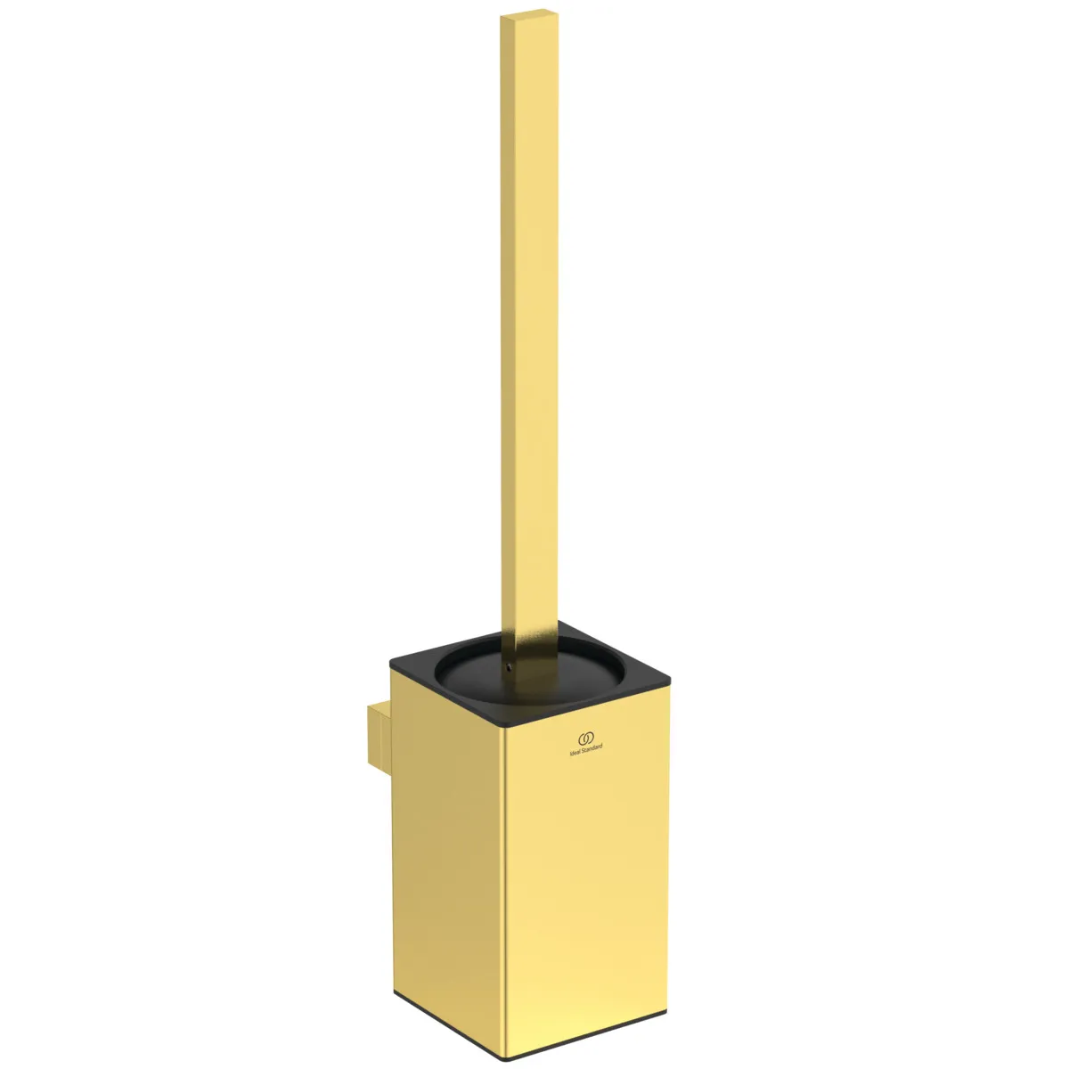 Ideal Standard WC-Bürstengarnitur Conca Cube, eckig, Brushed Gold Ideal Standard WC-Bürstengarnitur Conca Cube, eckig, Brushed Gold