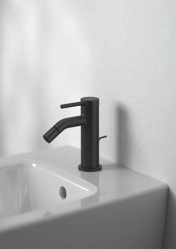 Bidetarmatur Ceraline Nuovo Ausladung 105mm mit Ablaufgarnitur Chrom Bidetarmatur Ceraline Nuovo Ausladung 105mm mit Ablaufgarnitur Chrom