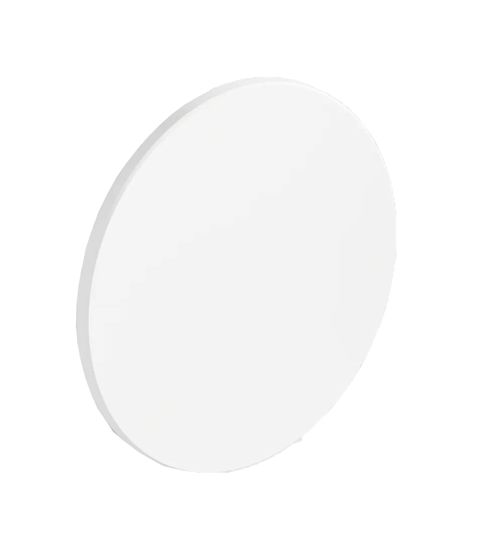 Credo Half round Handtuchscheibe Oberfläche Metall, weiß lackiert Credo Half round Handtuchscheibe Oberfläche Metall, weiß lackiert