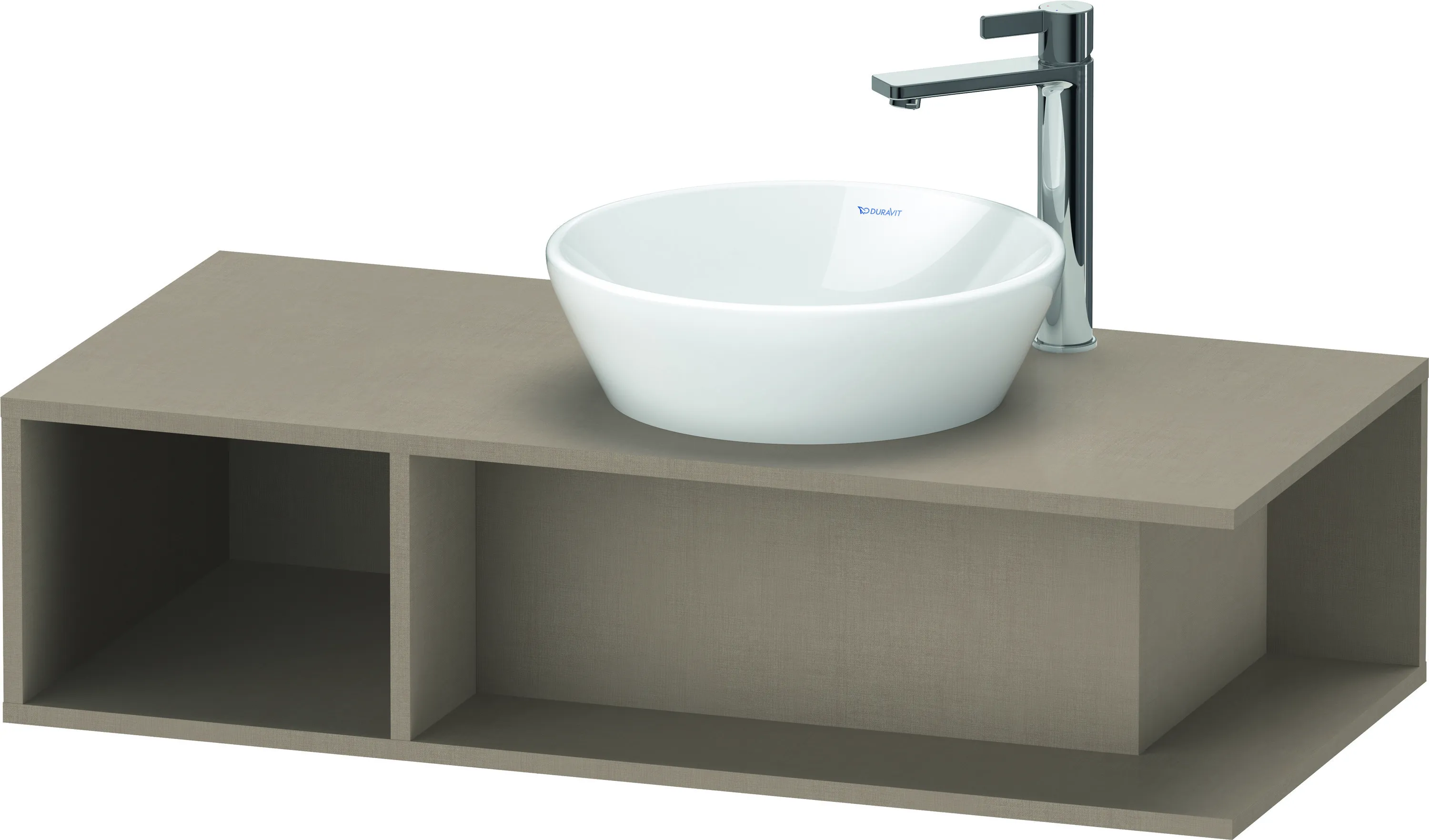 Duravit Waschtischunterschrank wandhängend „D-Neo“ 100 × 26 × 48 cm Leinen Duravit Waschtischunterschrank wandhängend „D-Neo“ 100 × 26 × 48 cm Leinen